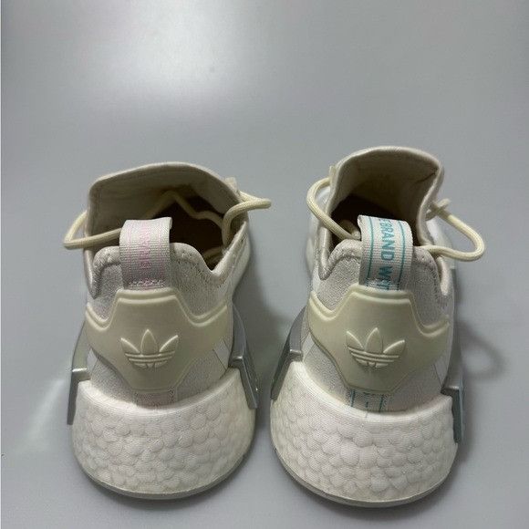Adidas Adidas NMD R1 Crystal White Iridescent Blue GV7351 Mens 6.5 Size US 6.5 / EU 39-40 - 5 Thumbnail
