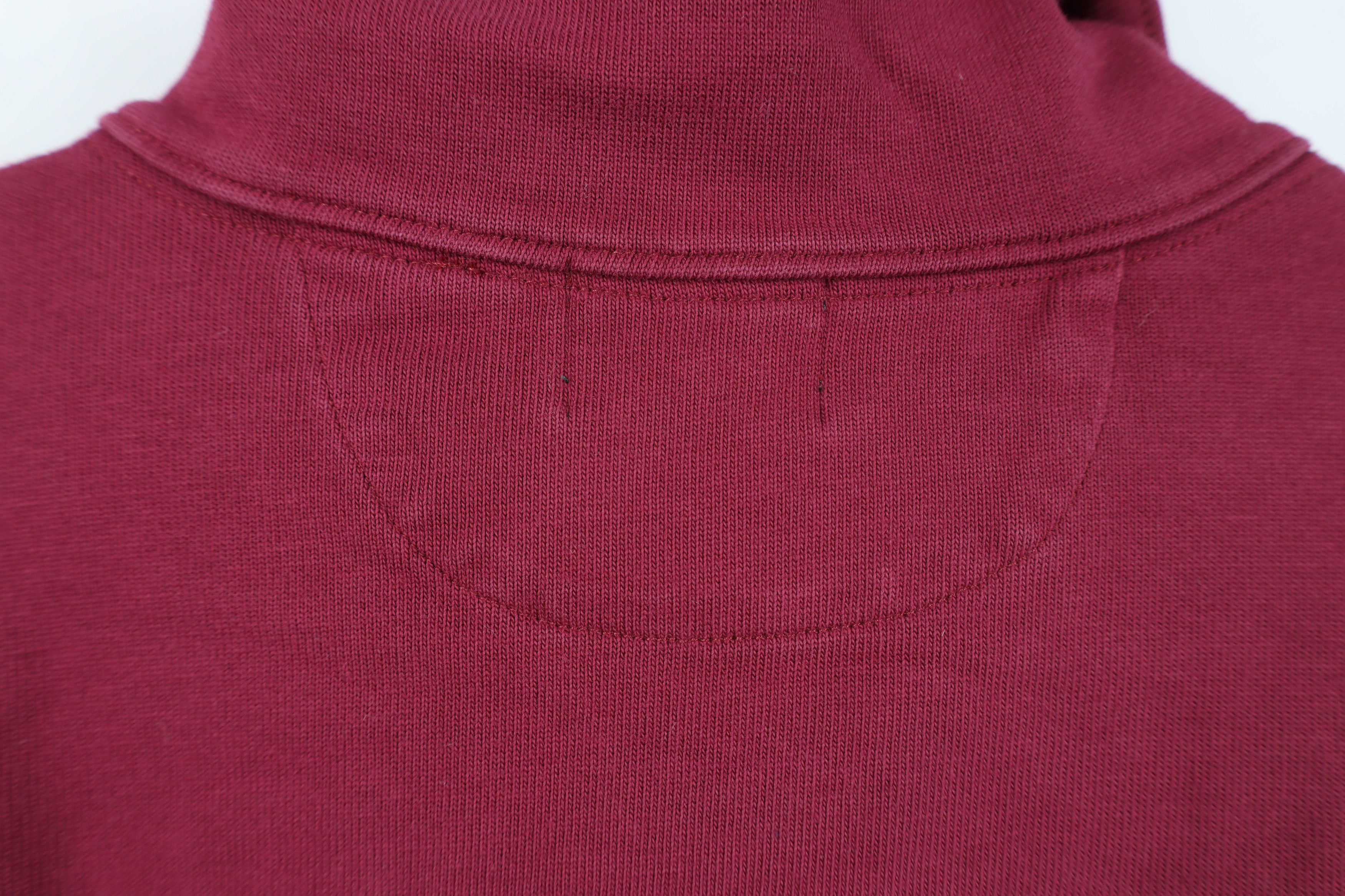 J.Crew Y2K J Crew Oarsman Rugby 1/4 Half Zip Pullover Sweater Red Size US XL / EU 56 / 4 - 12 Thumbnail