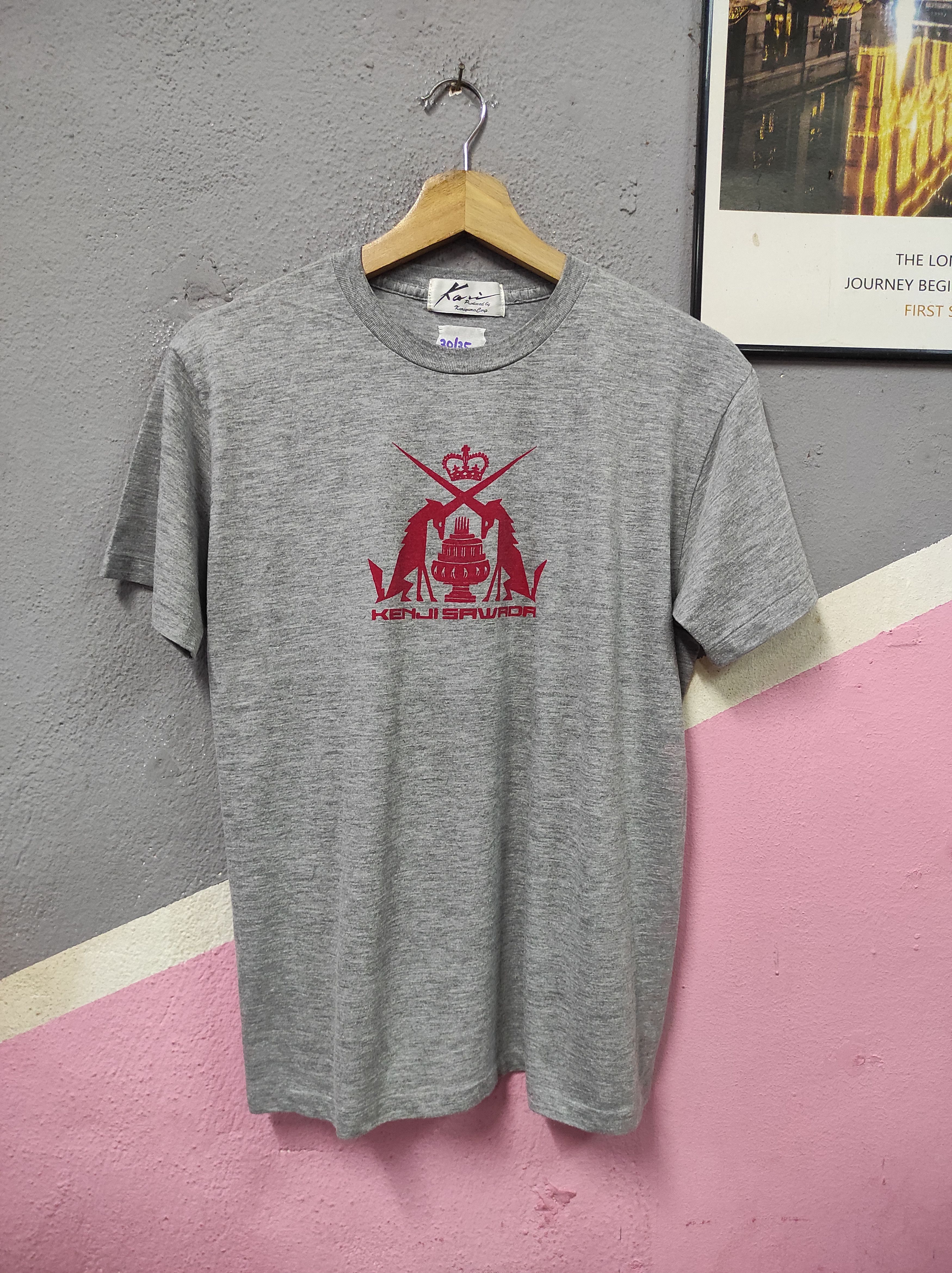 Band Tees VINTAGE 90'S KENJI SAWADA JAPAN TOUR 90 T-SHIRT Size US M / EU 48-50 / 2 - 1 Thumbnail