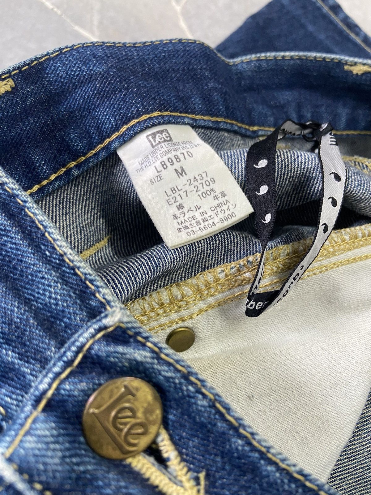 Issey Miyake Vintage Lee X Mercibeaucoup By Issey Miyake Jeans Size US 32 / EU 48 - 8 Thumbnail