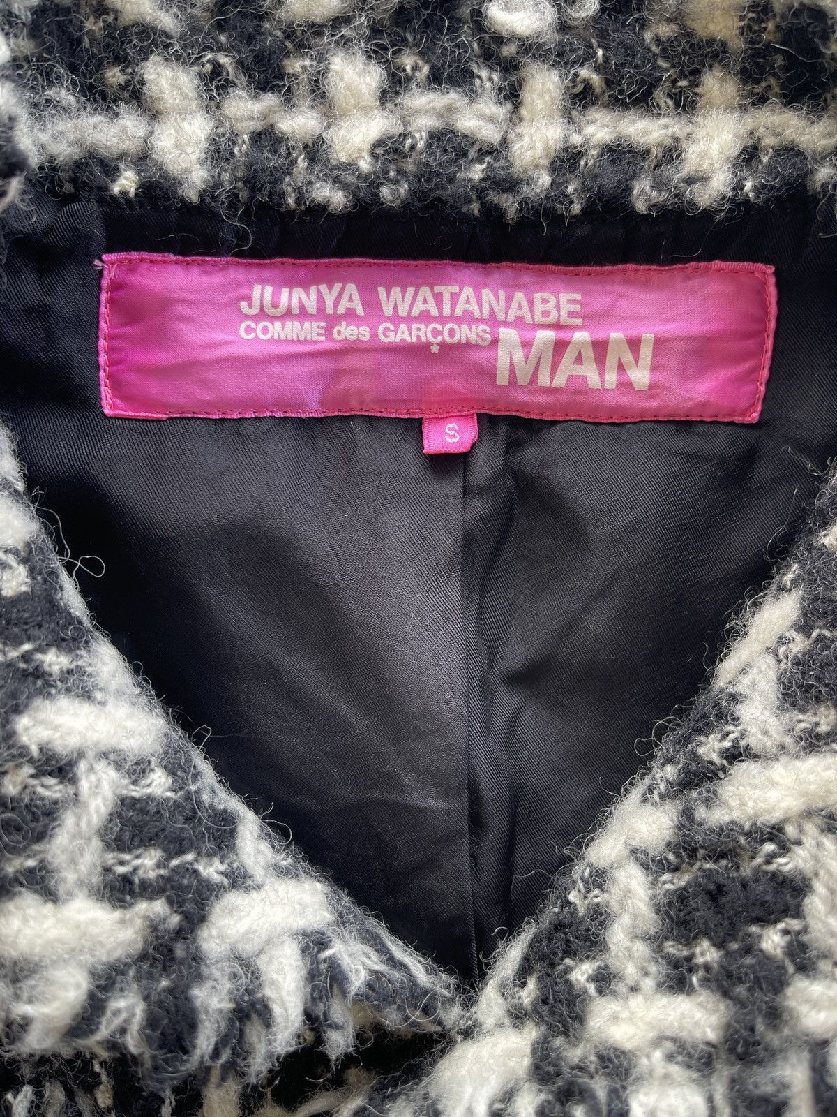 Junya Watanabe AW2004 Junya Watanabe Comme des Garcons Tweed Jacket Size S / US 4 / IT 40 - 9 Thumbnail