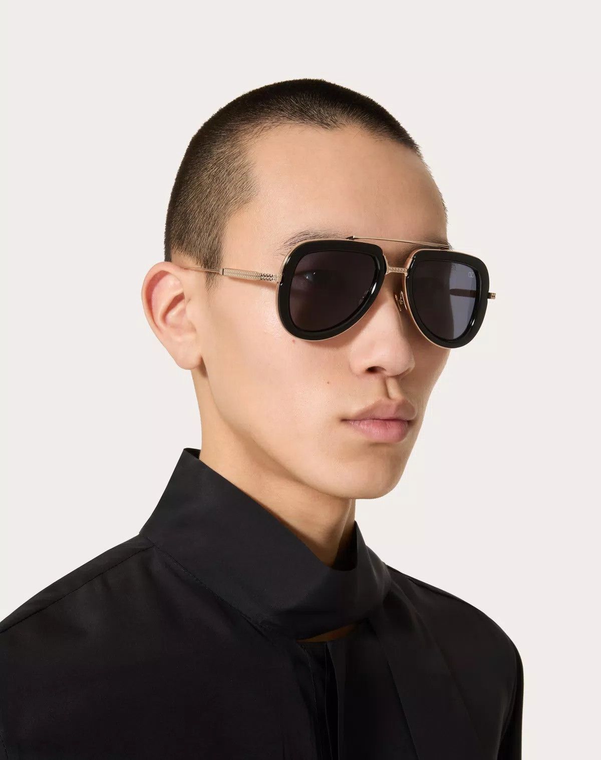 Valentino oc11z0725 Size: 50/ Aviator Acetate Frame in Multicolor Size ONE SIZE - 6 Thumbnail