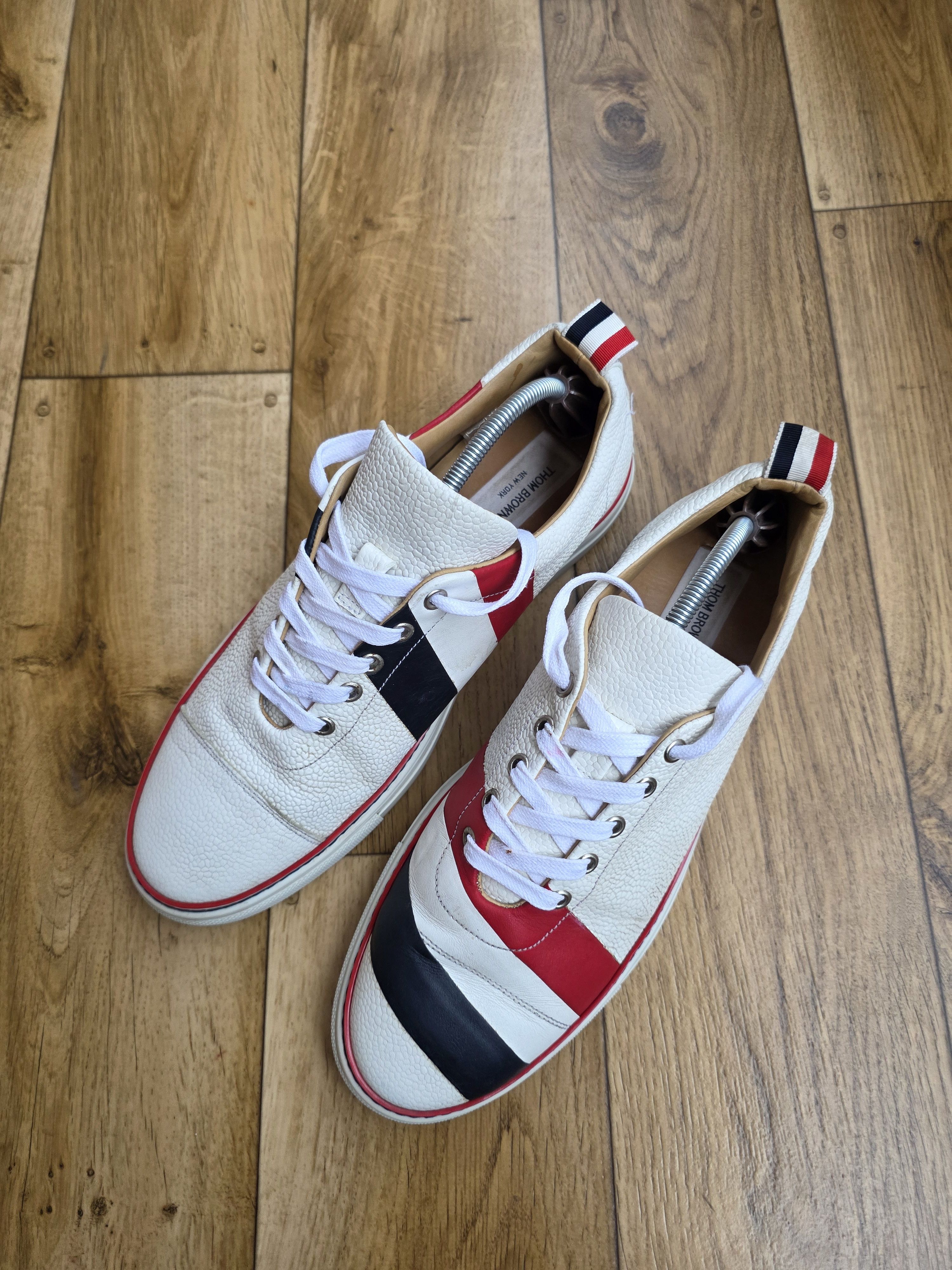 Thom Browne Thom Brown Low Top Sneakers Size US 10 / EU 43 - 11 Thumbnail