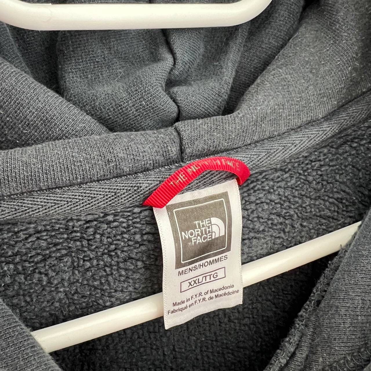 The North Face The North Face Hoodie Big Embroidered Logo Y2K Style Size US XXL / EU 58 / 5 - 4 Thumbnail