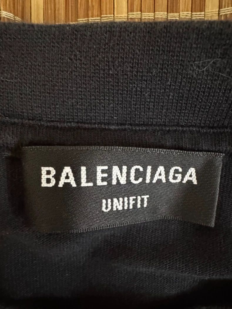 Balenciaga Balenciaga Black Flame Short Sleeve Size US L / EU 52-54 / 3 - 2 Thumbnail