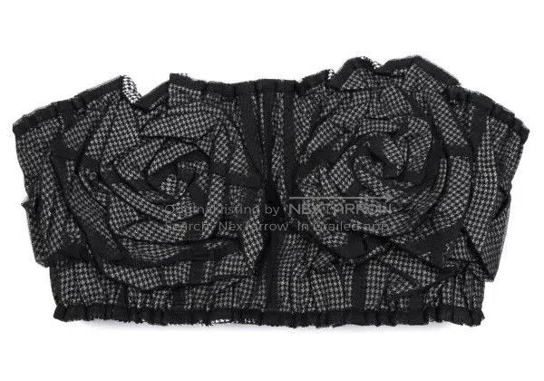 Comme des Garcons Comme Des Garcons Black and white vintage houndstooth flor Size ONE SIZE - 2 Thumbnail