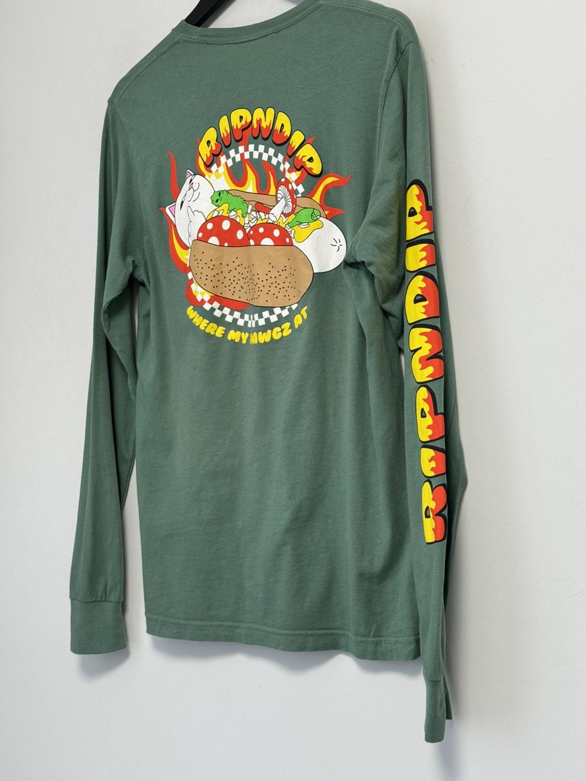 RIPNDIP Rip N Dip Men’s Small Long sleeve T-shirt Skateboarding Size US S / EU 44-46 / 1 - 11 Thumbnail
