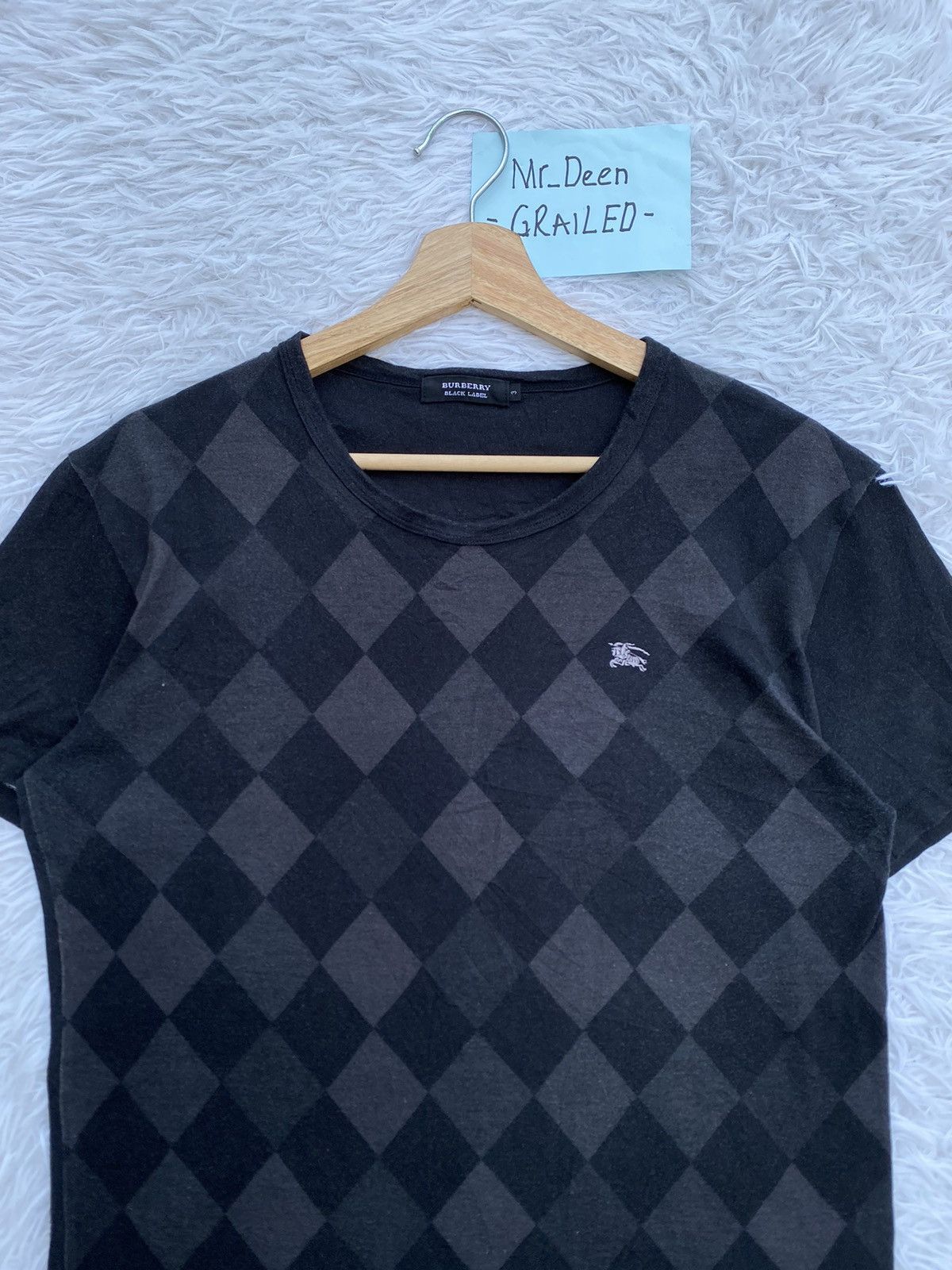 Burberry Rare Vintage Burberry Checkered Tshirt Size US M / EU 48-50 / 2 - 5 Thumbnail