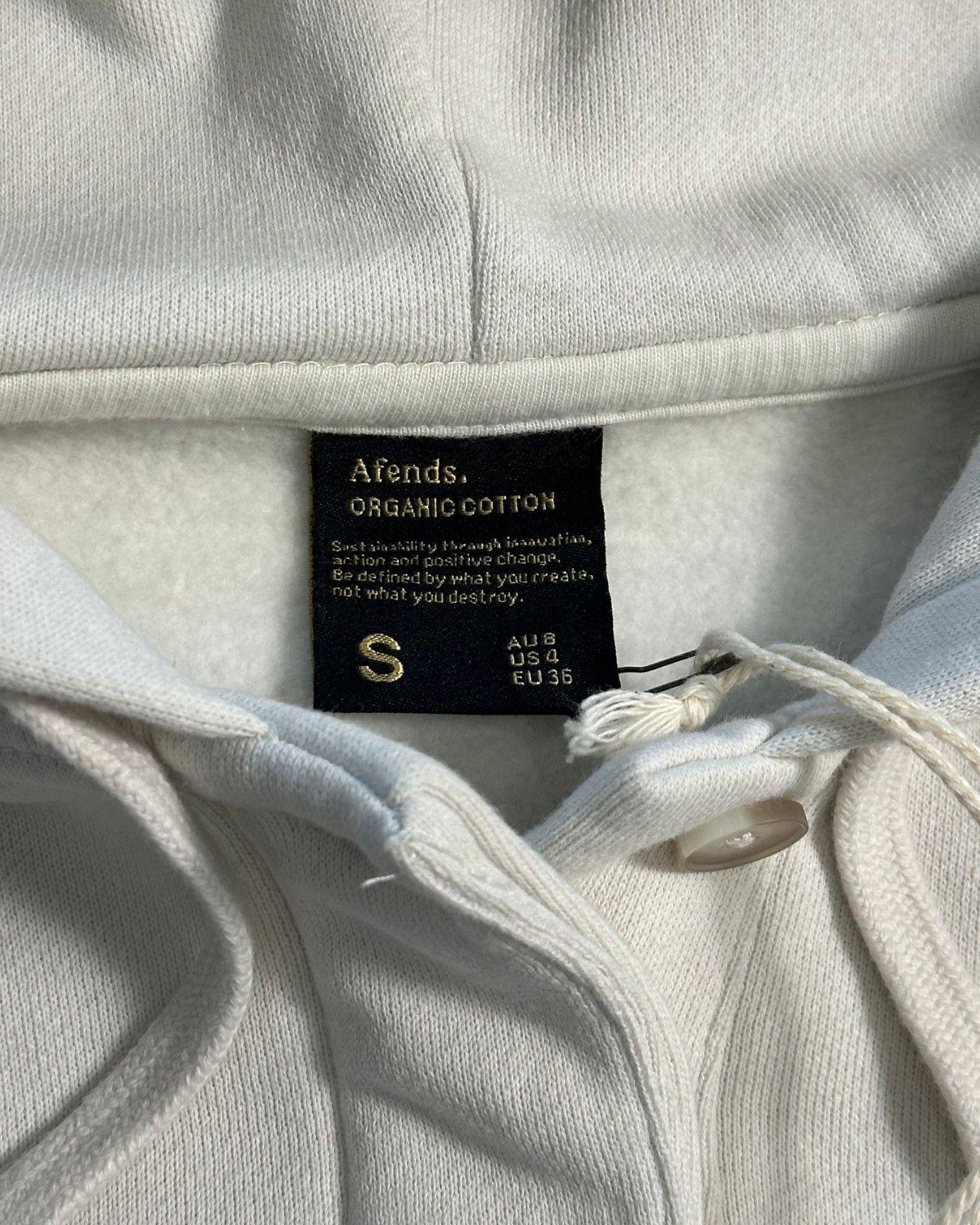 Afends Sample NWT Afends - Disorder - Women's Organic Hoodie Small Size S / US 4 / IT 40 - 5 Thumbnail