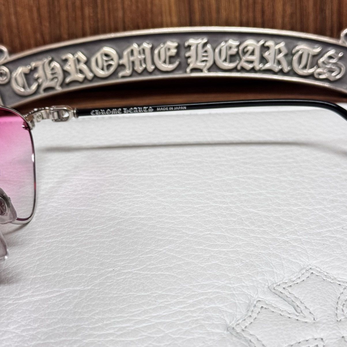 Chrome Hearts Chrome Hearts Diamond Dog 1/1 Sunglasses Size ONE SIZE - 6 Thumbnail