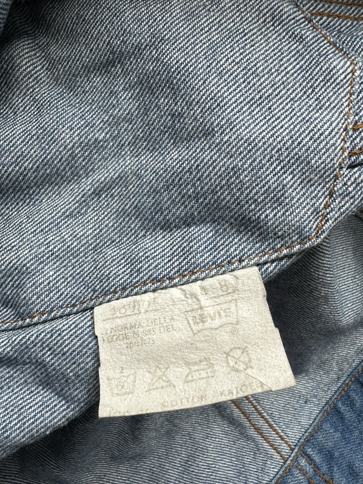 Levi's Levi's Jeans 70501 Weste Jeansweste Vintage Denim France Size US S / EU 44-46 / 1 - 9 Thumbnail