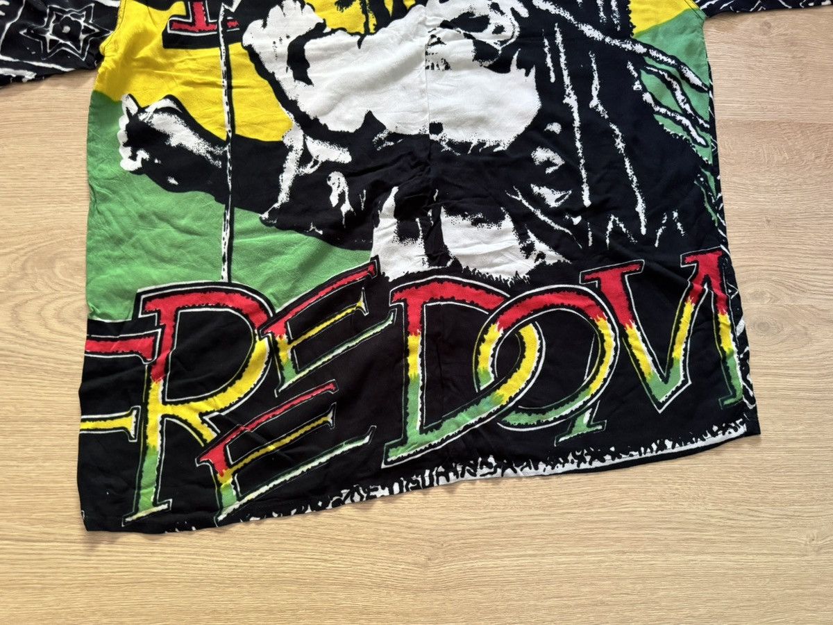 Bob Marley Vintage 90’s Bob Marley y2k All Over Print Reggie Shirt Size US XL / EU 56 / 4 - 5 Thumbnail