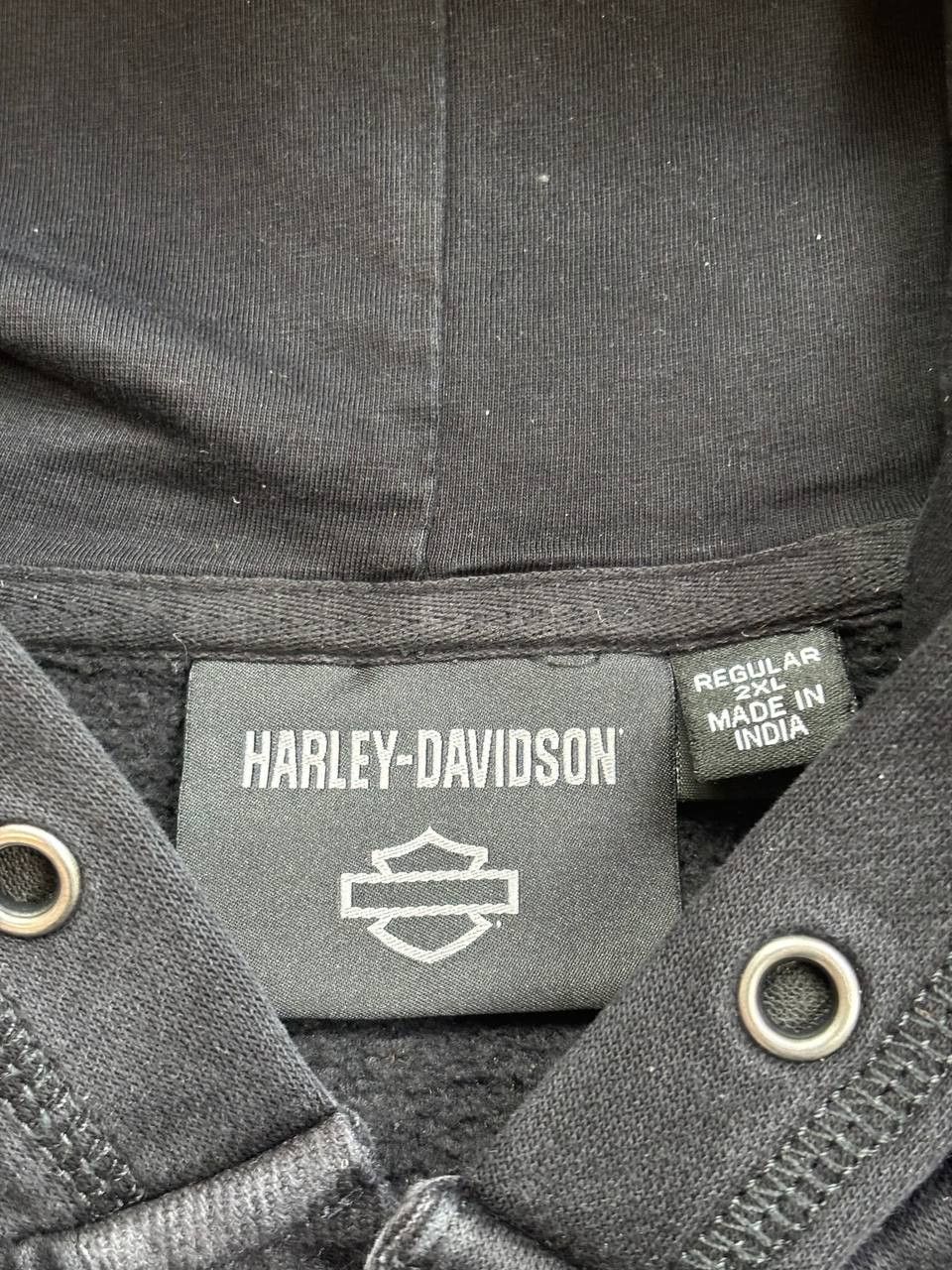Harley Davidson Harley-Davidson Willie G Skull Button Hoodie 2XL Black Size US XXL / EU 58 / 5 - 10 Thumbnail