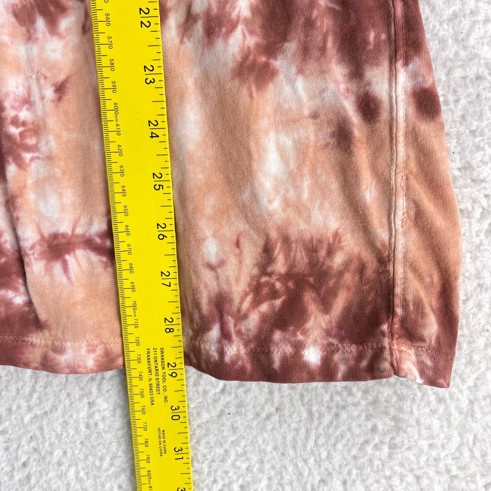 Vintage We the Free People Be Free Tie-Dye Orange T-Shirt Womens Long Sleeve Small Orange Be Free Tie Dye Long Sleeve Shirt Womens Small We the Free Size S / US 4 / IT 40 - 7 Thumbnail