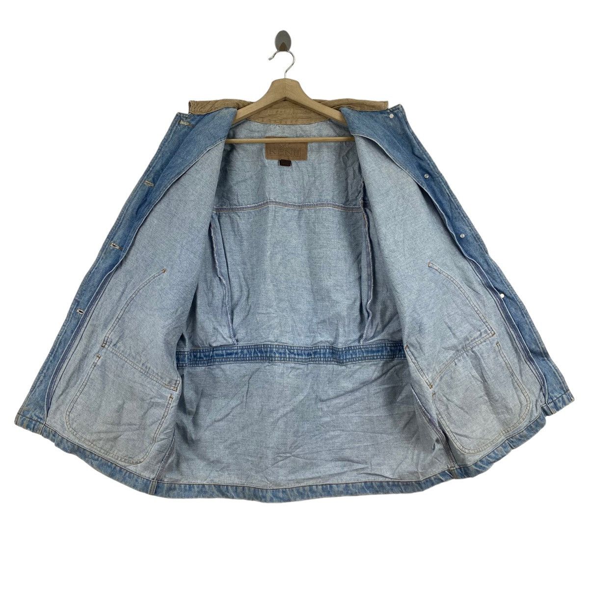 Vintage Vintage 90s KENJI Hong Kong Brand Button Up Oversize Denim Size US L / EU 52-54 / 3 - 5 Thumbnail