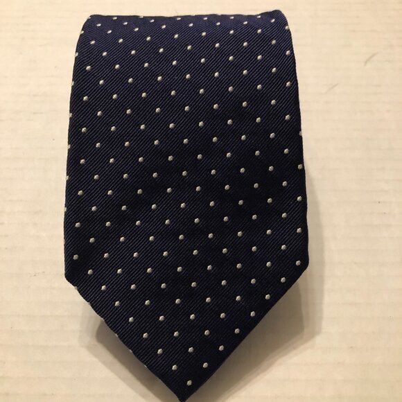 Polo Ralph Lauren polo Ralph Lauren men's new navy silk tie 3 3/4" X 58" Size ONE SIZE - 2 Thumbnail