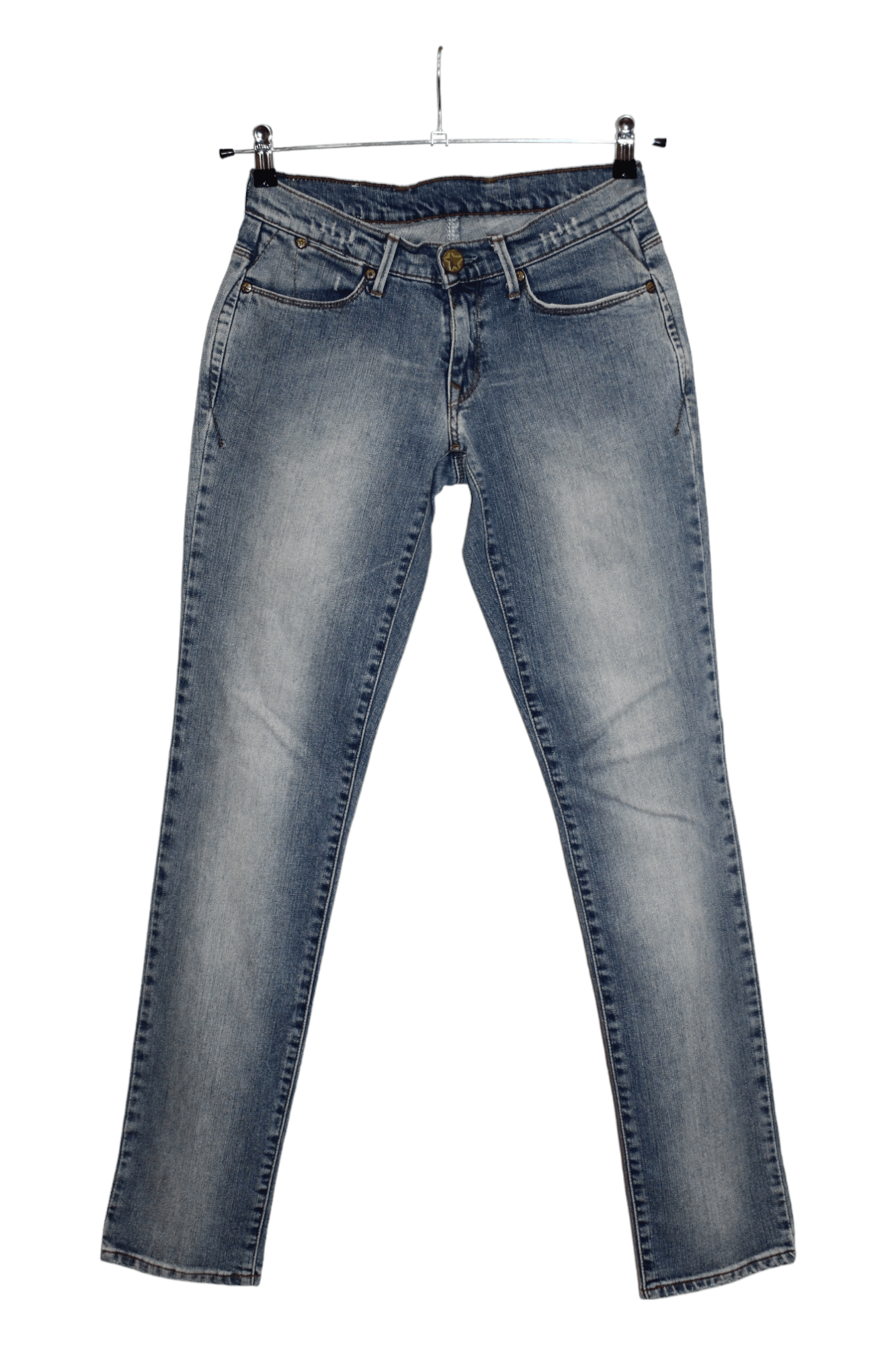 Levi's Vintage Clothing Levi's x Blue Fingered Genius 545 Tapered Faded Denim Jeans Size US 28 / EU 44 - 3 Thumbnail