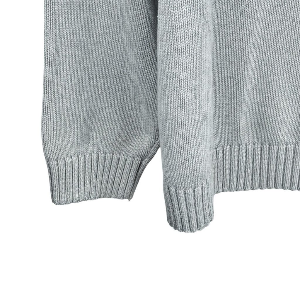 Tommy Hilfiger VINTAGE TOMMY HILFIGER Y2K Men's Grey Crew Neck Sweater XL Size US XL / EU 56 / 4 - 4 Thumbnail