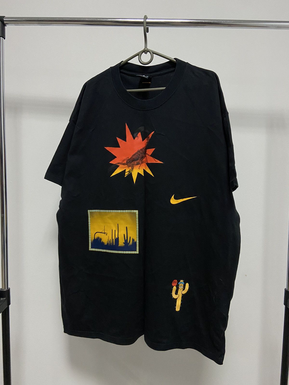 Nike × Vintage Nike Basketball City Scorpion Vintage logo T Shirt Size US XL / EU 56 / 4 - 1 Thumbnail