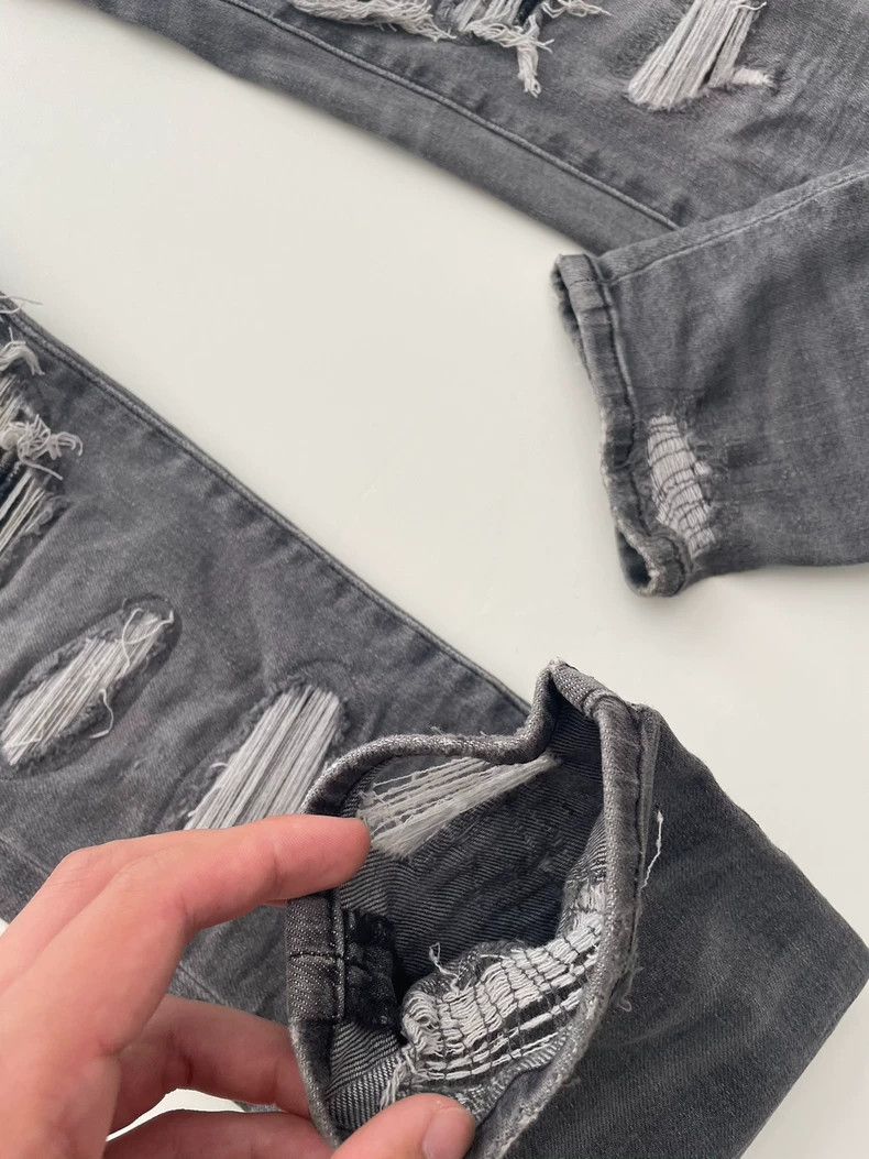 Amiri Amiri 16ss PPX1 Patchwork OG First Year Jeans 2502-Nextarro Size US 28 / EU 44 - 3 Thumbnail