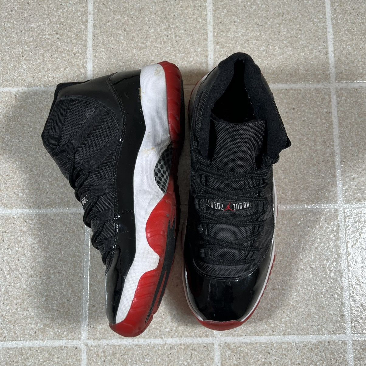 Jordan Brand Nike Air Jordan 11 Retro Countdown Pack CDP Playoff Bred 9.5 Size US 9.5 / EU 42-43 - 4 Thumbnail