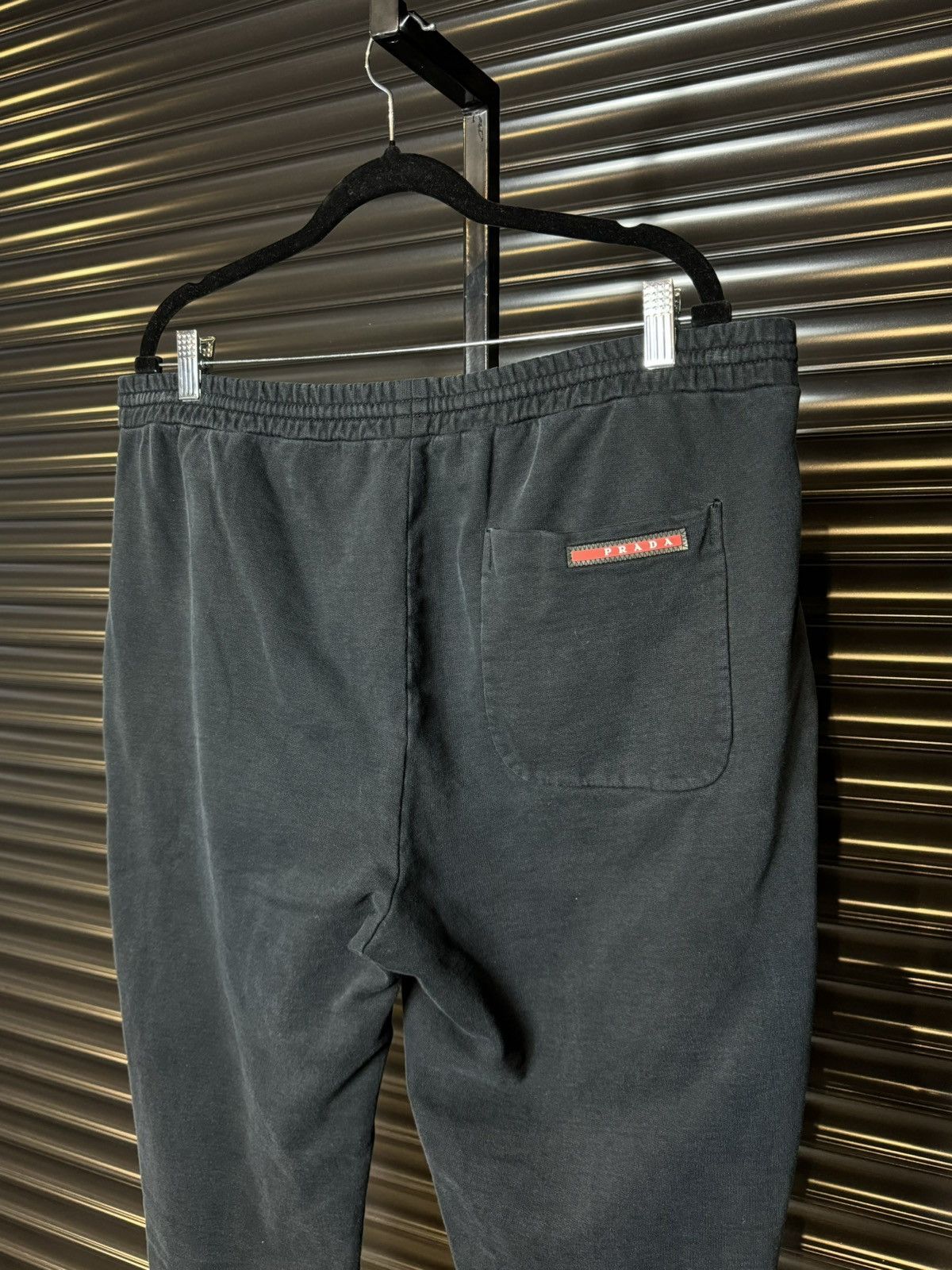 Prada Prada Black Sweatpants Joggers Sweats 2018 - Size XXL Size US 34 / EU 50 - 1 Thumbnail