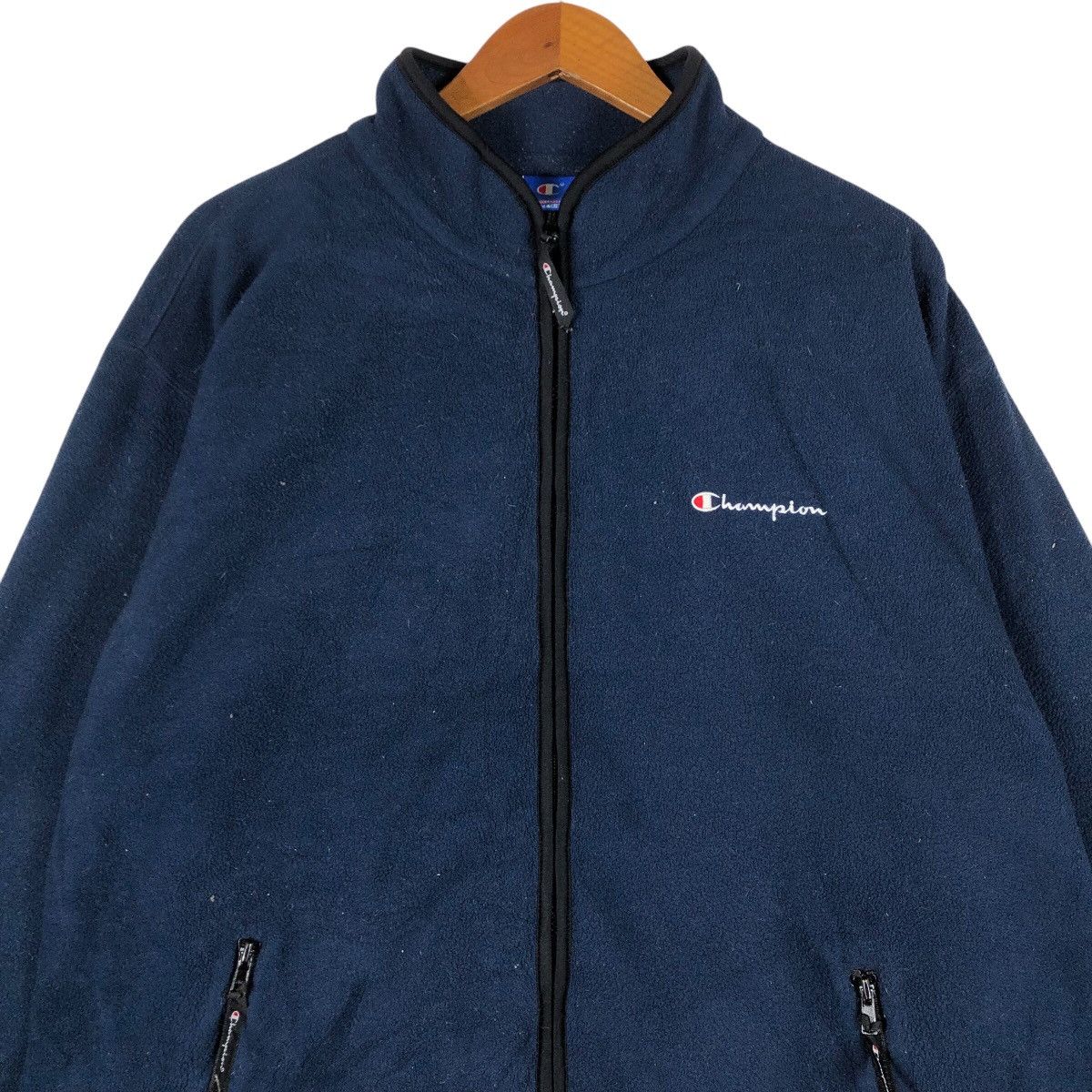 Champion CHAMPION Full Zip Fleece Sweater Size US XL / EU 56 / 4 - 2 Thumbnail