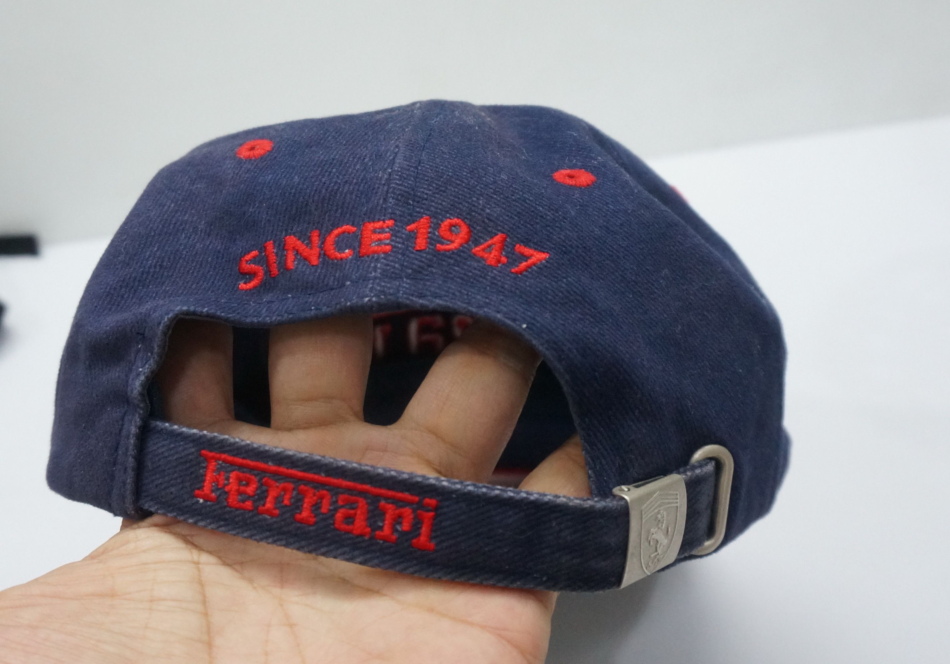 Ferrari FERRARI Vintage 3D Logo Official Cap Size ONE SIZE - 4 Thumbnail