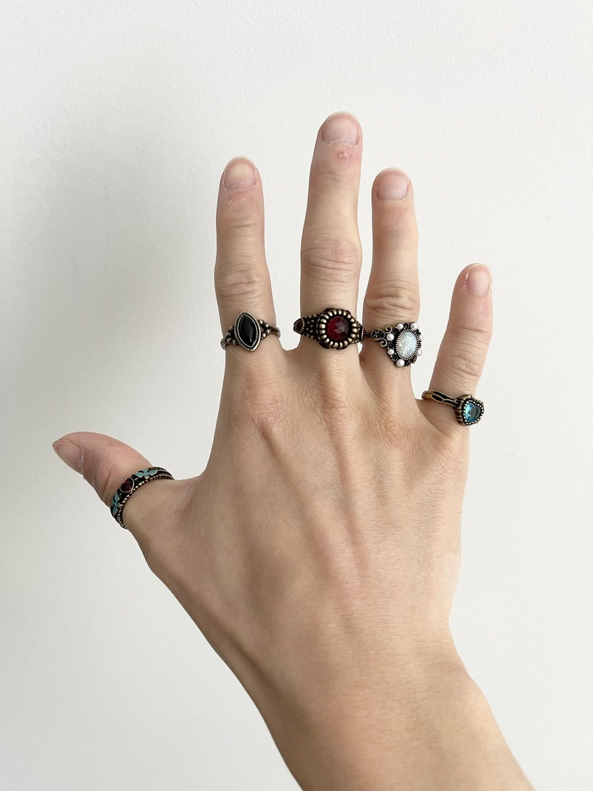 Japanese Brand × Vintage STEAL! Japan Nostalgia Ring Size ONE SIZE - 1 Thumbnail