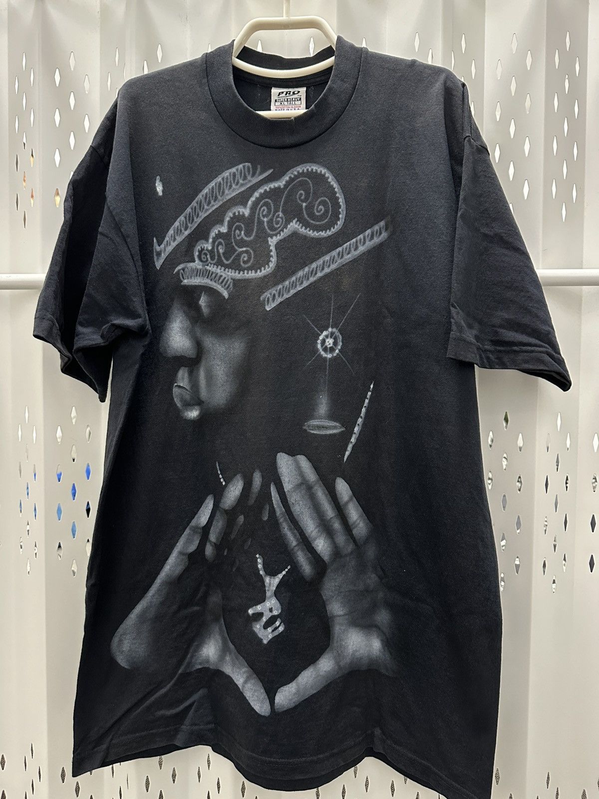 Jay-Z Vtg Jay Z The Dynasty : Roc La Familia Air Brush Rap Tshirt Size US XL / EU 56 / 4 - 1 Thumbnail