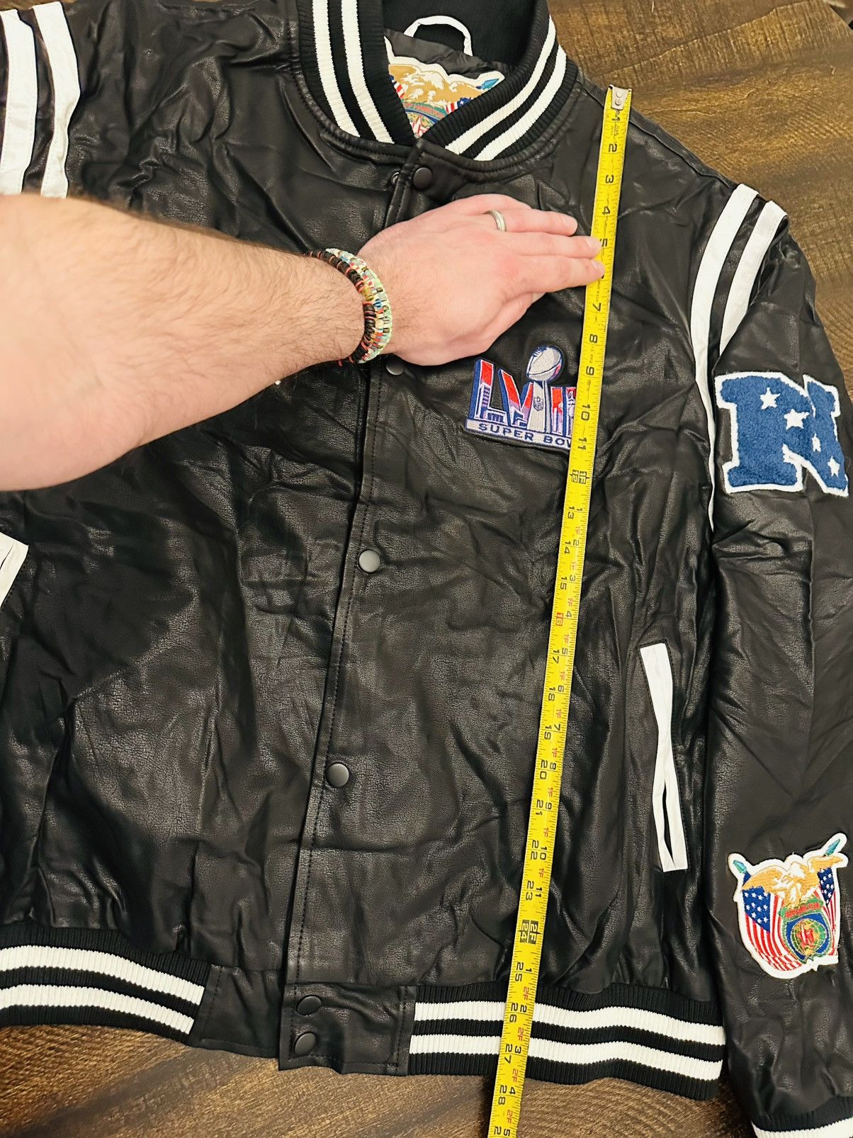 Jeff Hamilton Jeff Hamilton Superbowl LVlll Men’s Embroidered Jacket-2XL Size US XXL / EU 58 / 5 - 6 Thumbnail