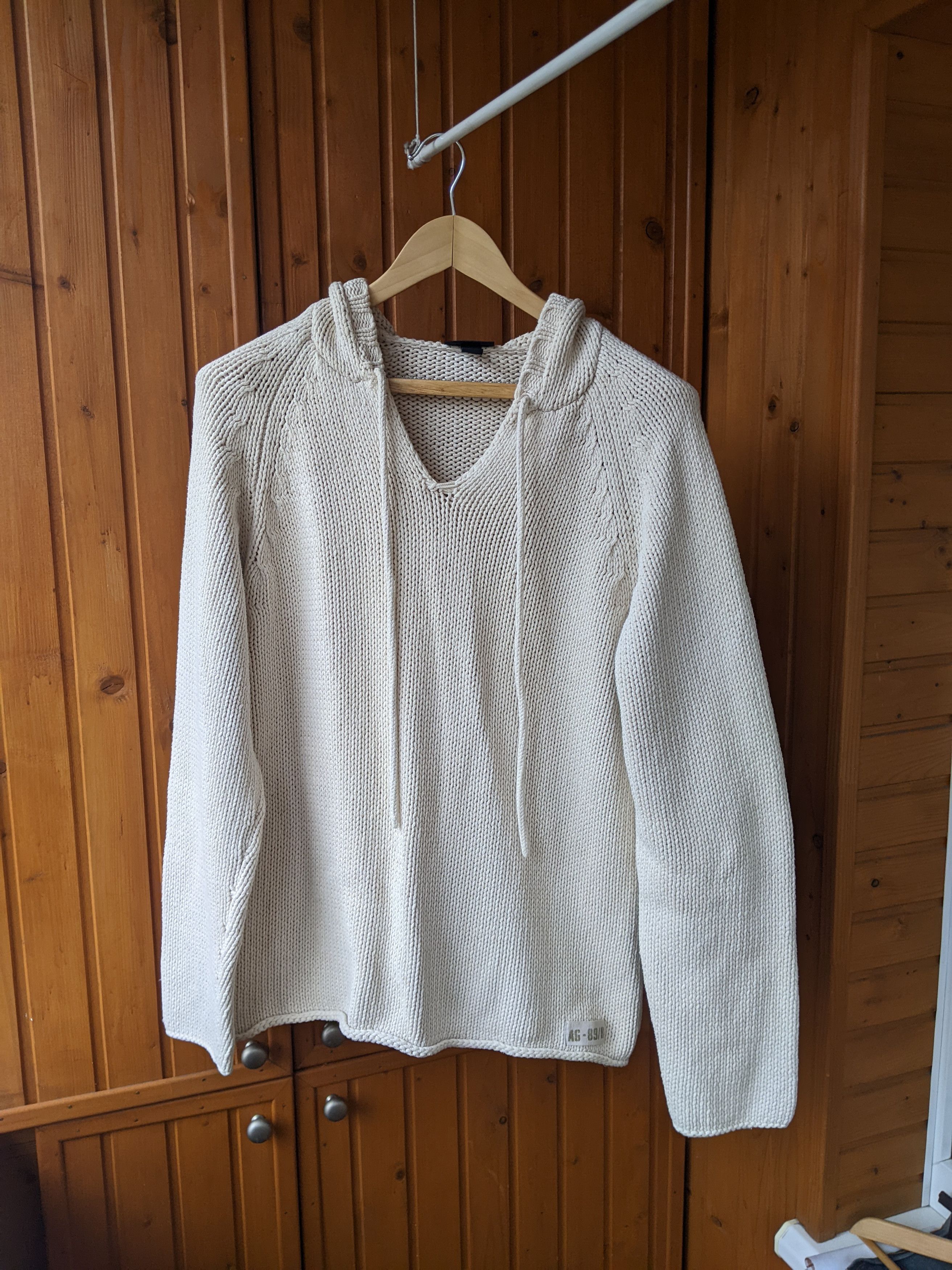 Japanese Brand L.O.G.G Knitted Hoodie Oversize Kanye West Cotton Gap Yeezy Size US L / EU 52-54 / 3 - 4 Thumbnail