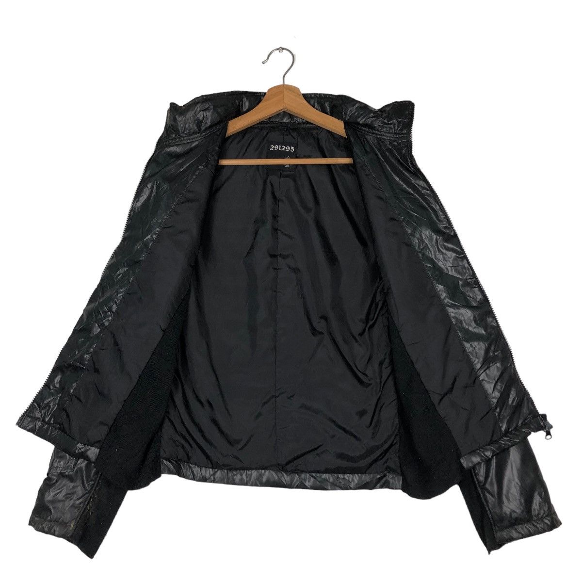 Hysteric Glamour 🔥Rich Black Biker Jacket Bondage Parachute 291295 Japan Size US M / EU 48-50 / 2 - 13 Thumbnail