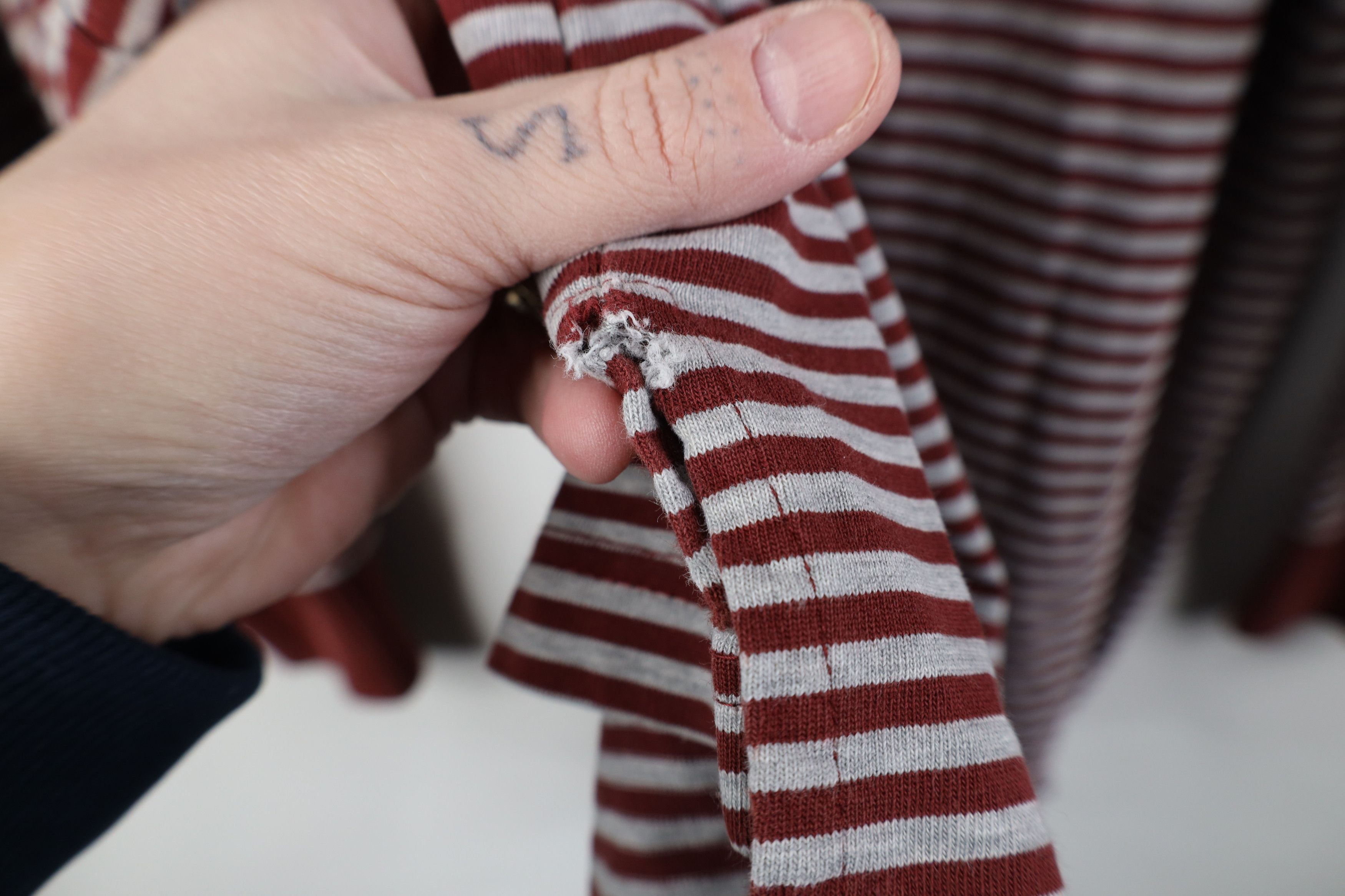 Tommy Hilfiger Vintage 90s Tommy Hilfiger Striped Long Sleeve Rugby Polo Size US L / EU 52-54 / 3 - 12 Thumbnail