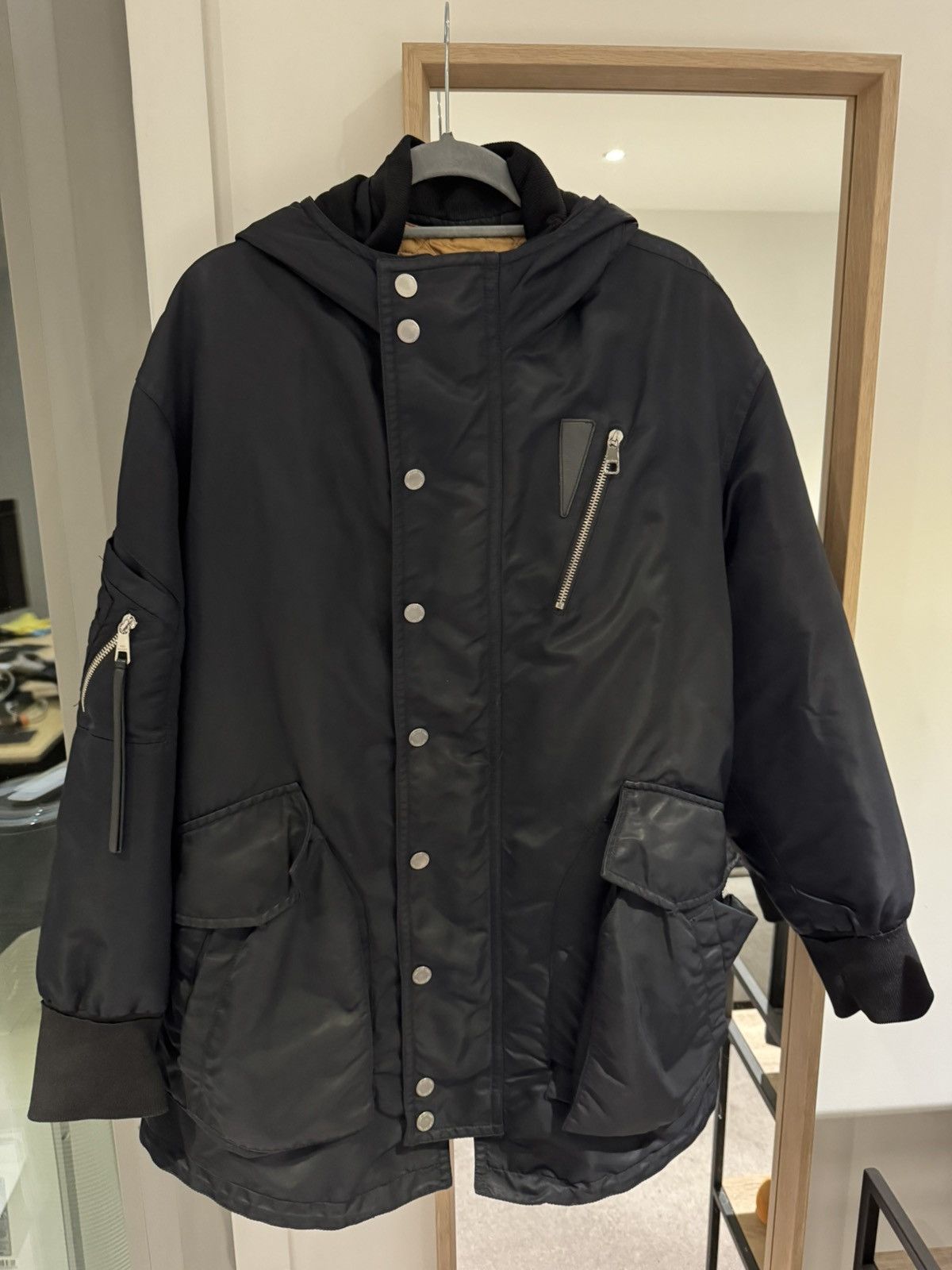 Neil Barrett Air-force Nylon Oversized Pockets Parka Size US M / EU 48-50 / 2 - 4 Thumbnail