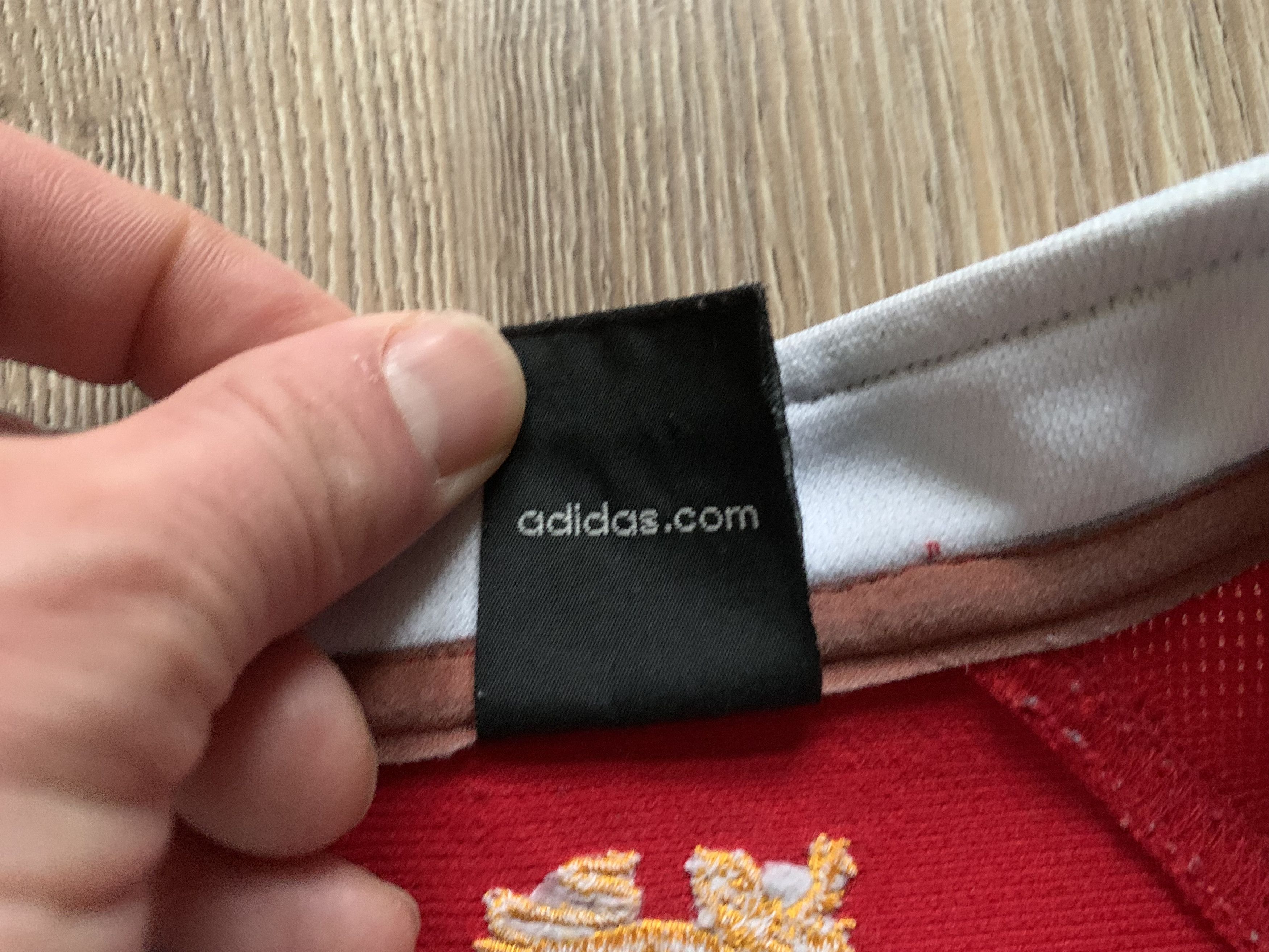 Adidas Adidas Men's Vintage New Zealand Rugby Jersey World Cup WRU Size US M / EU 48-50 / 2 - 9 Thumbnail