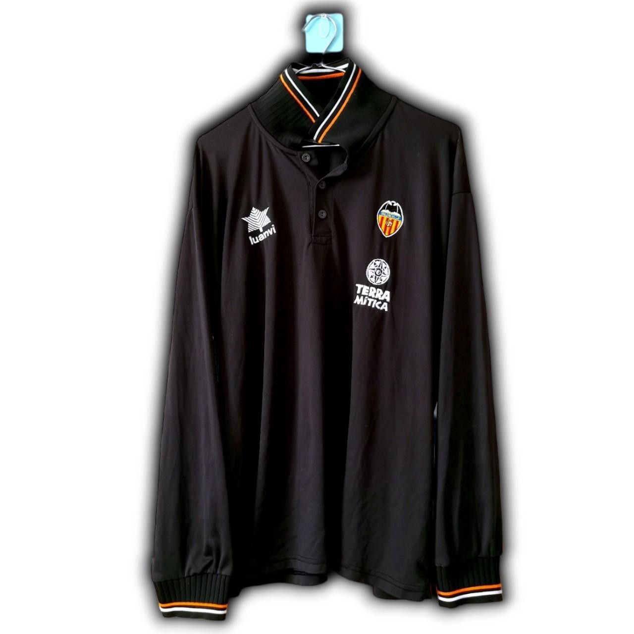 Other Fc Valencia Spain 1998 1999 2000 Training Shirt Jersey Size US L / EU 52-54 / 3 - 3 Thumbnail