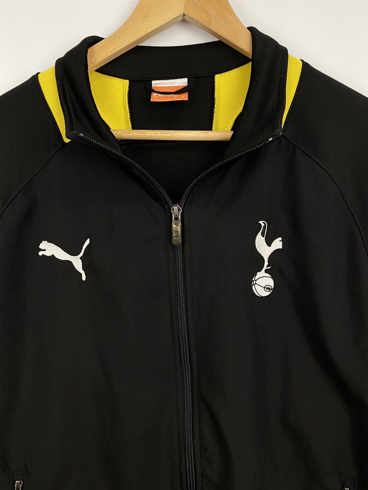 Puma Vintage Tottenham Puma Zip Hoodie Jersey Rare Retro Hype Y2K Size US L / EU 52-54 / 3 - 4 Thumbnail