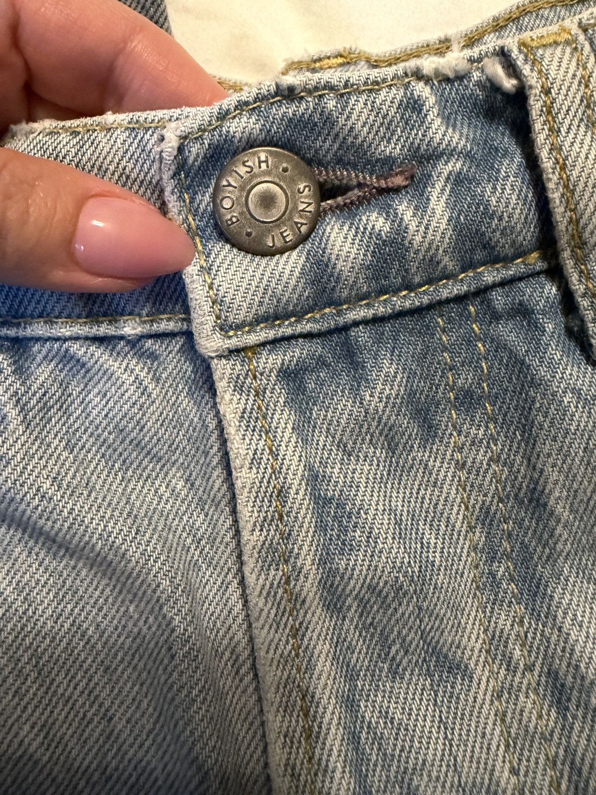 Boyish Boyish Jeans "The Billy" High Rise Skinny Size 27 | Sunrise Size 27" / US 4 / IT 40 - 7 Thumbnail