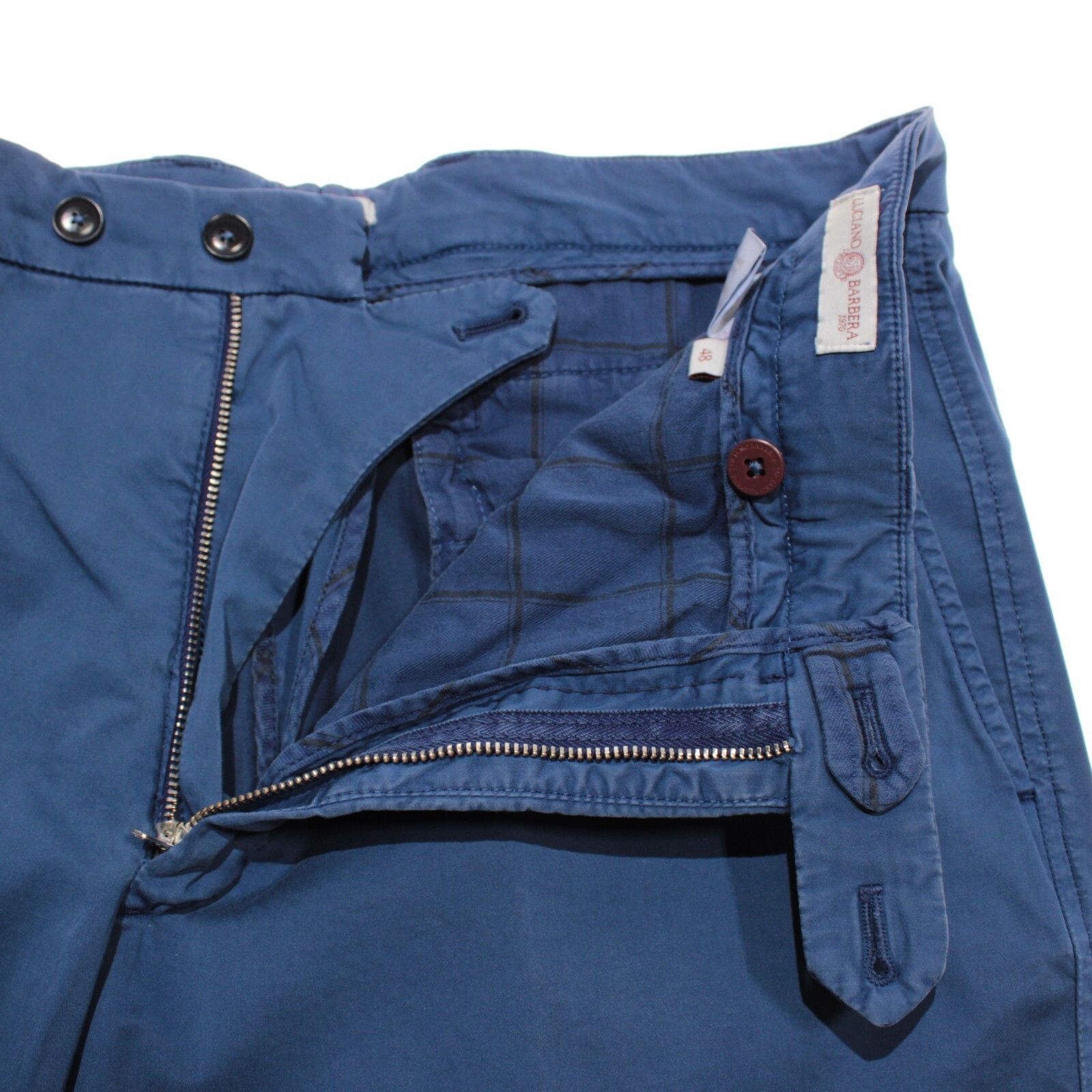 Luciano Barbera Luciano Barbera New with tags Chino Size 32 US In Blue Size US 32 / EU 48 - 3 Thumbnail