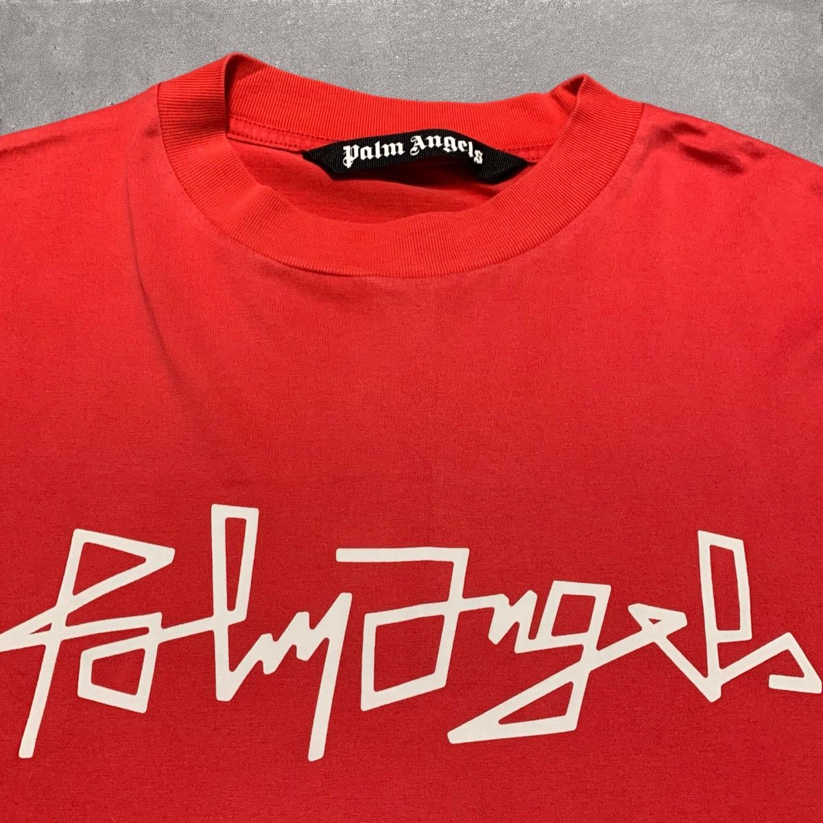 Palm Angels Palm Angels Medium Desert Logo Red Tee Size US M / EU 48-50 / 2 - 3 Thumbnail