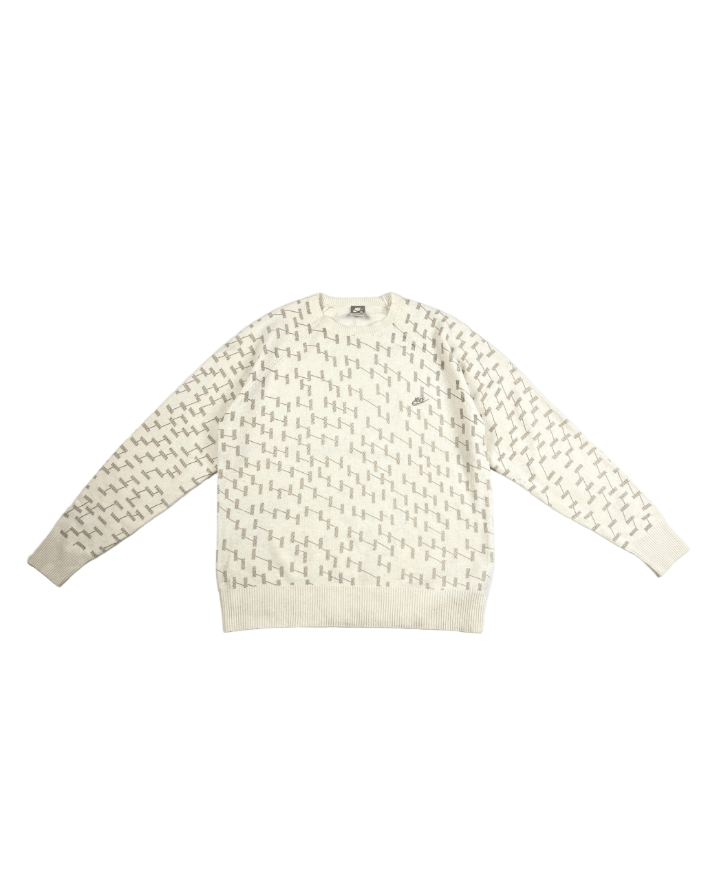 image of Nike Sweater XL in Beige, Men's