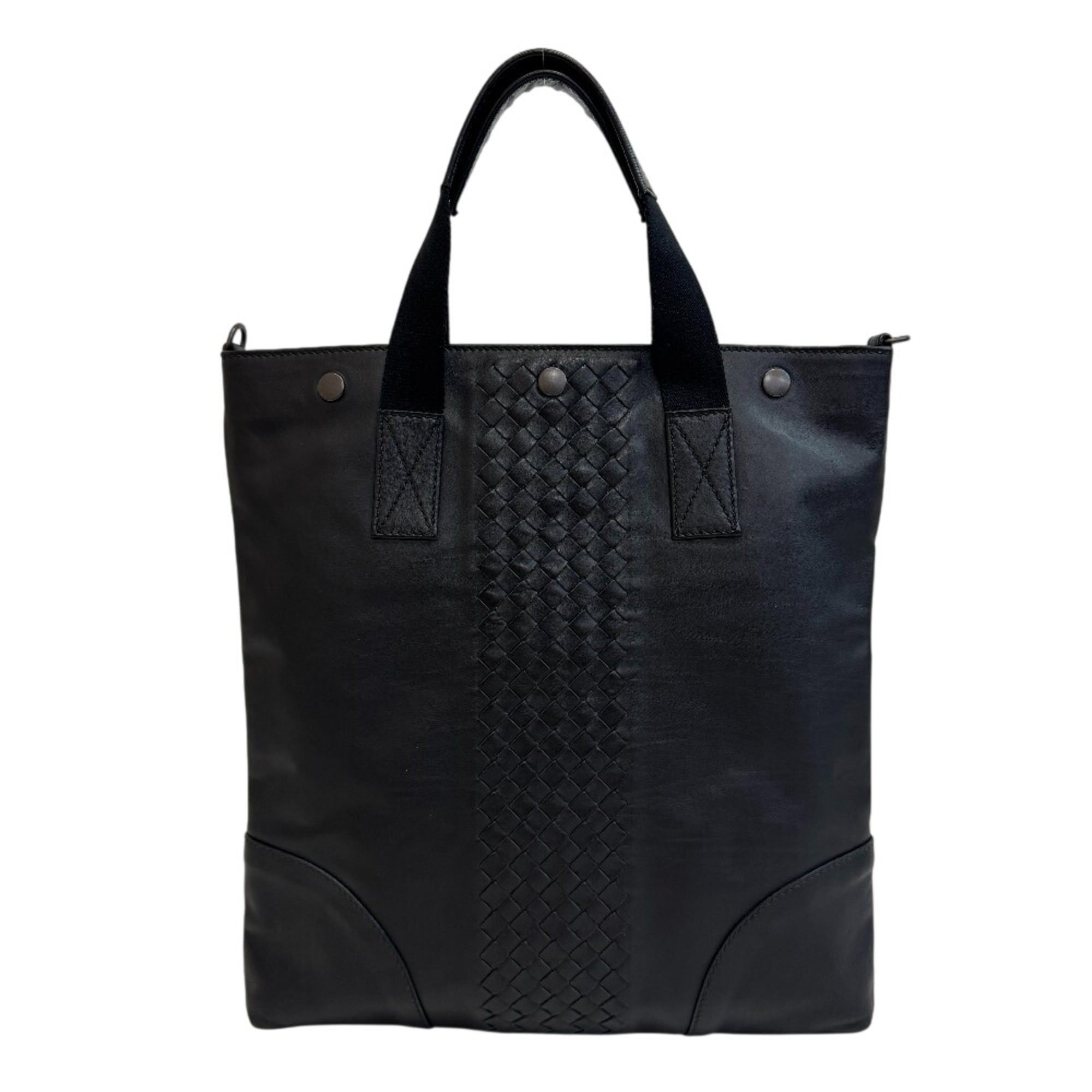 Bottega Veneta Bottega Veneta Intrecciato Long Wallet Black Size ONE SIZE - 1 Thumbnail