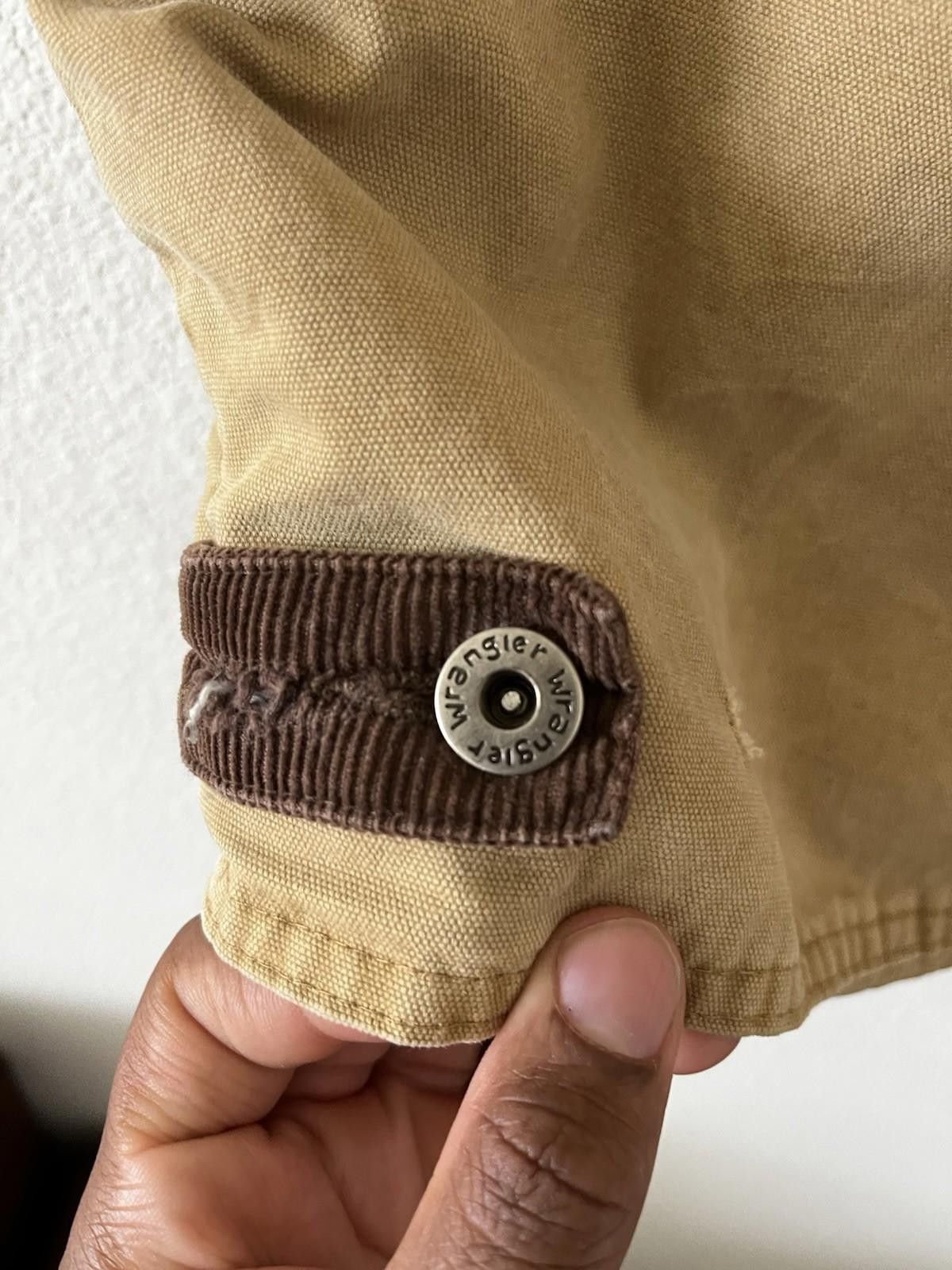 Wrangler VTG Wrangler Hero Canvas Sherpa Vest Mens 2XL Brown Lined Size US XXL / EU 58 / 5 - 5 Thumbnail