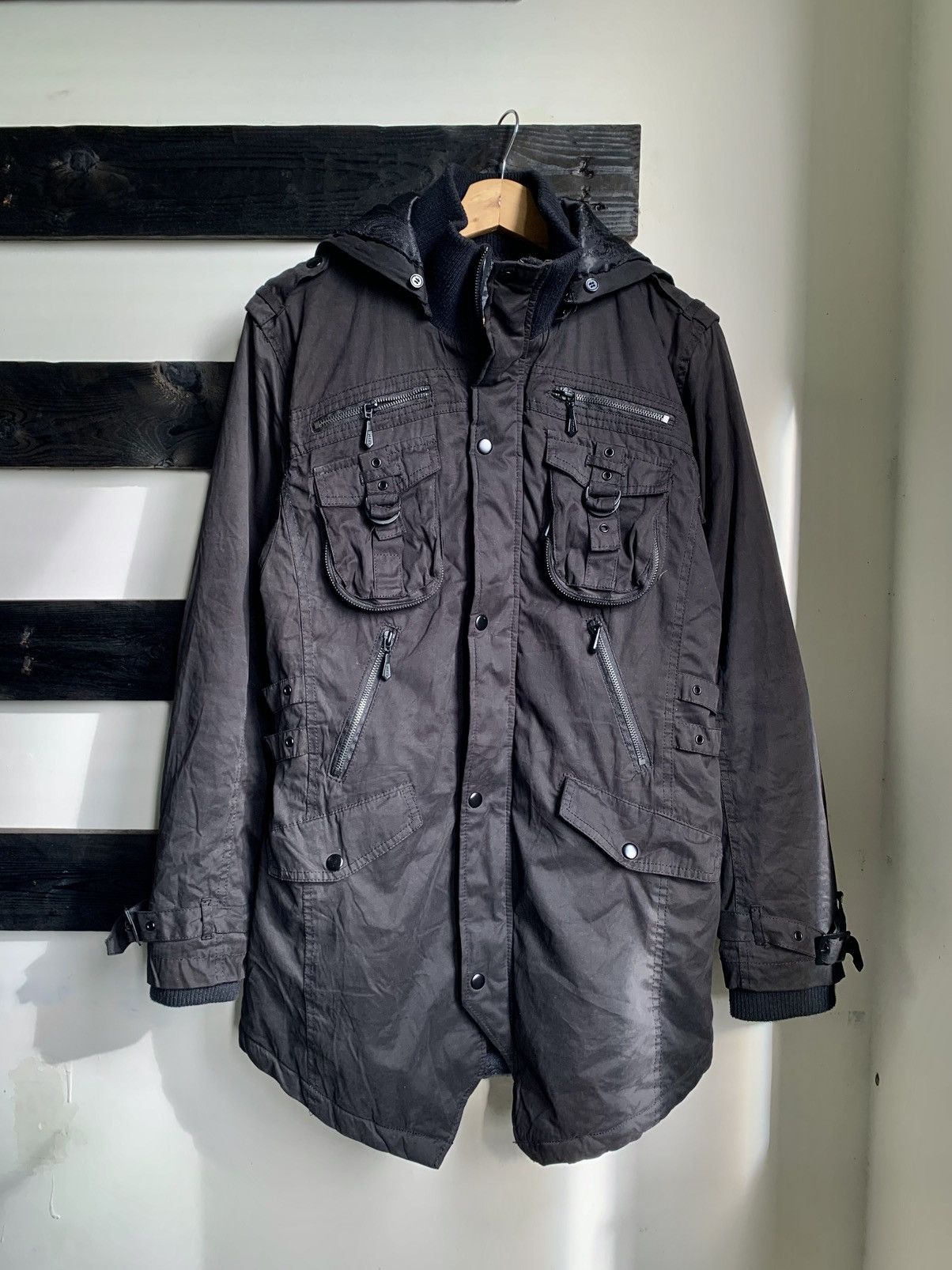 If Six Was Nine × In The Attic × Le Grande Bleu (L.G.B.) In the Attic Bondage Parka Jacket Size US M / EU 48-50 / 2 - 3 Thumbnail