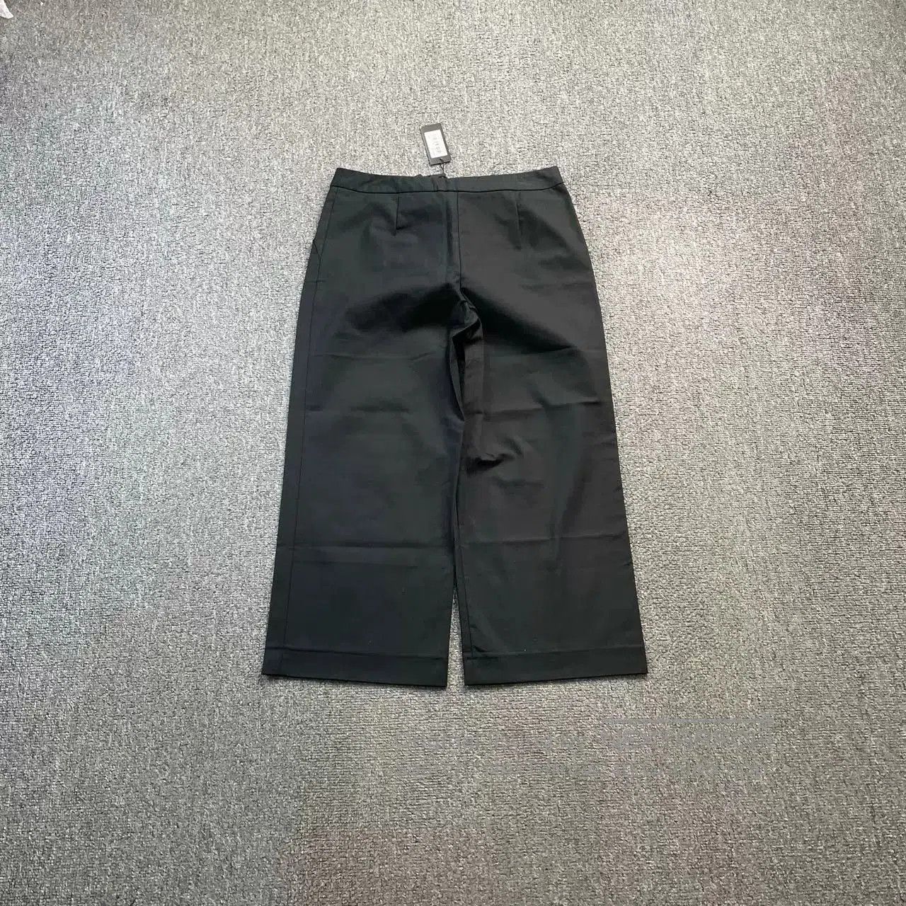 Moschino MOSCHINO Black Wide-Leg Pants Size 42. Size 41" - 2 Thumbnail