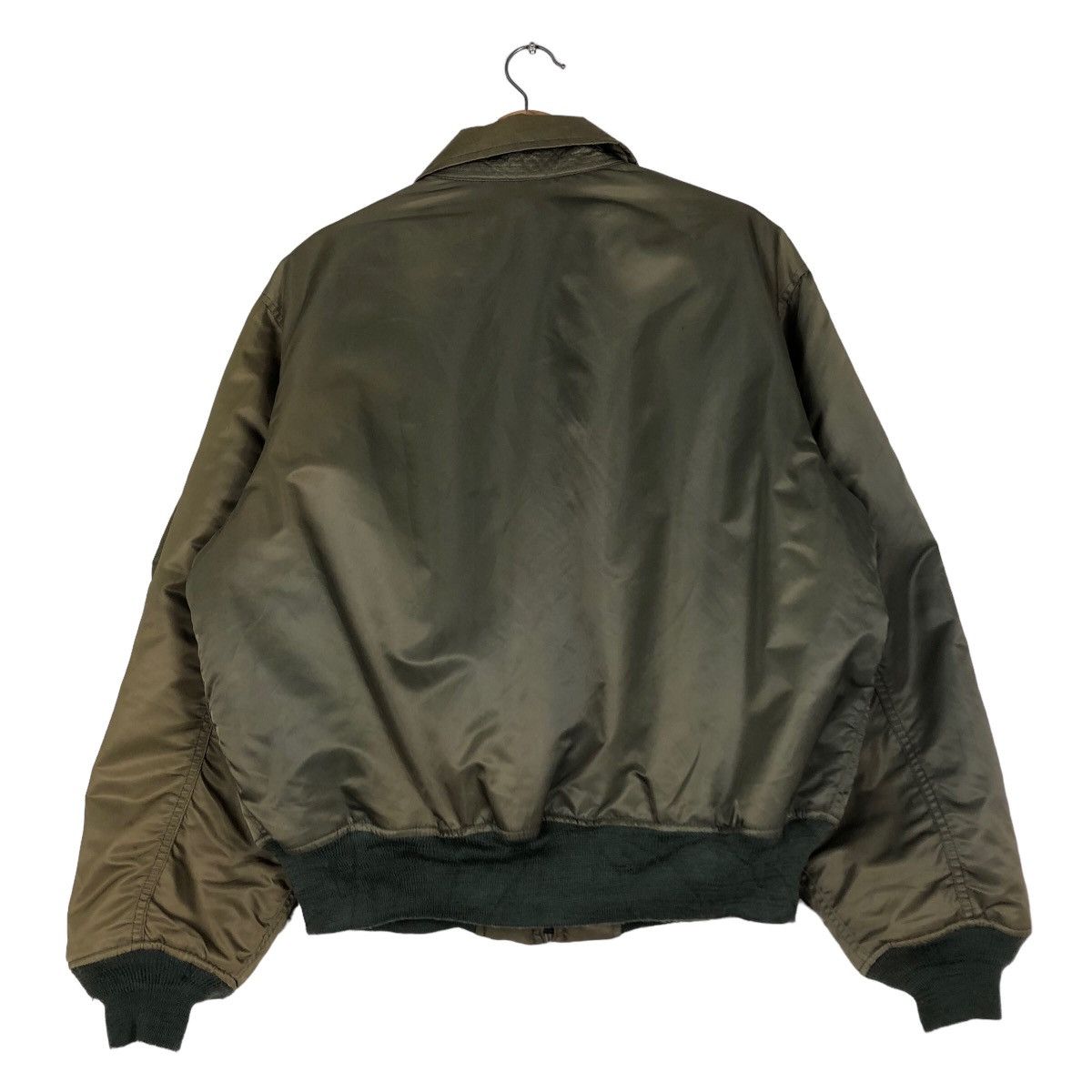 Vintage Vintage Fly Bomber Jacket Riot Riot Lucky Strike Full Patch Size US L / EU 52-54 / 3 - 9 Thumbnail