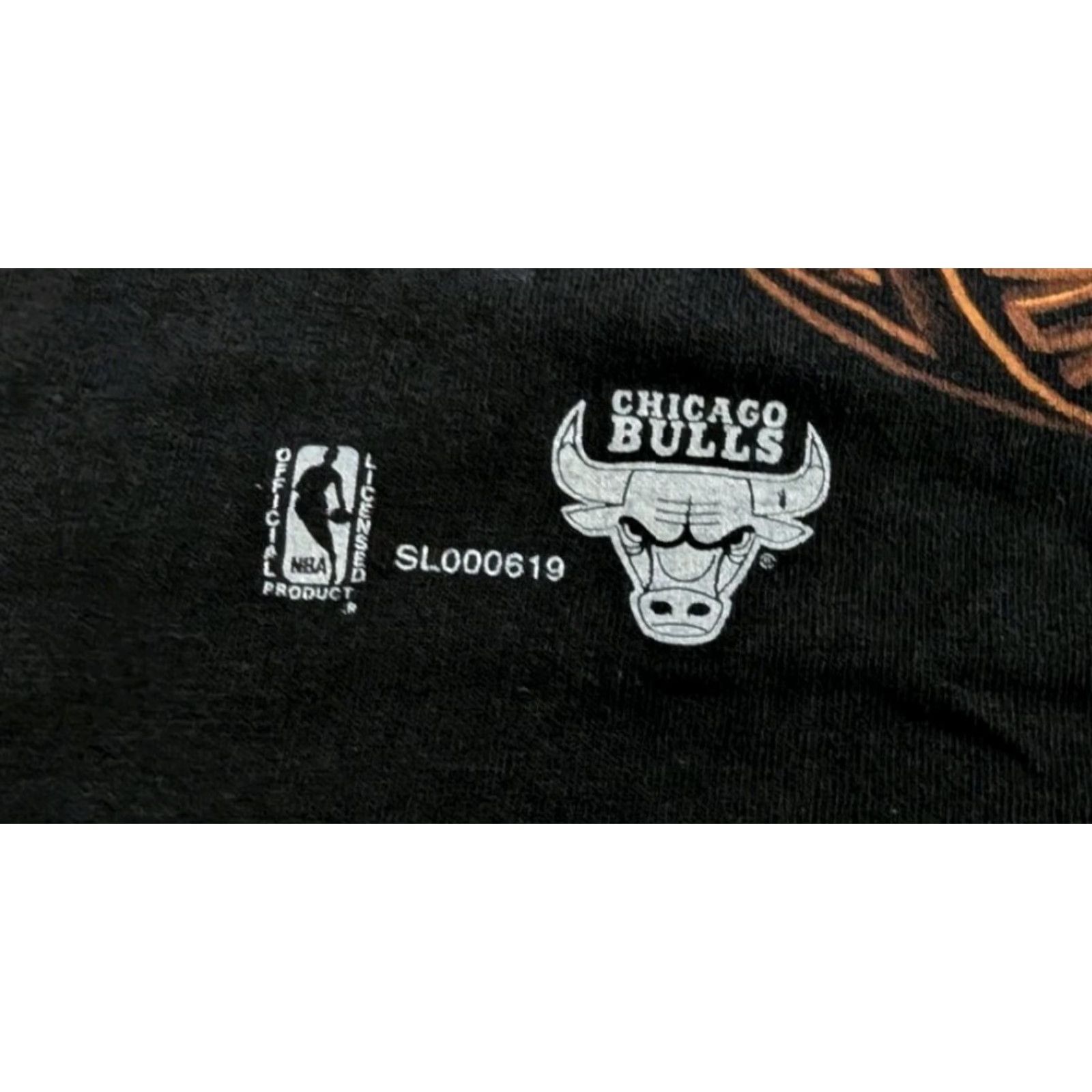Salem Sportswear VINTAGE Salem Sportswear 1993 Chicago Bulls Jordan 3 Peat T-Shirt L Black 90s Sports Mens Size US L / EU 52-54 / 3 - 6 Thumbnail
