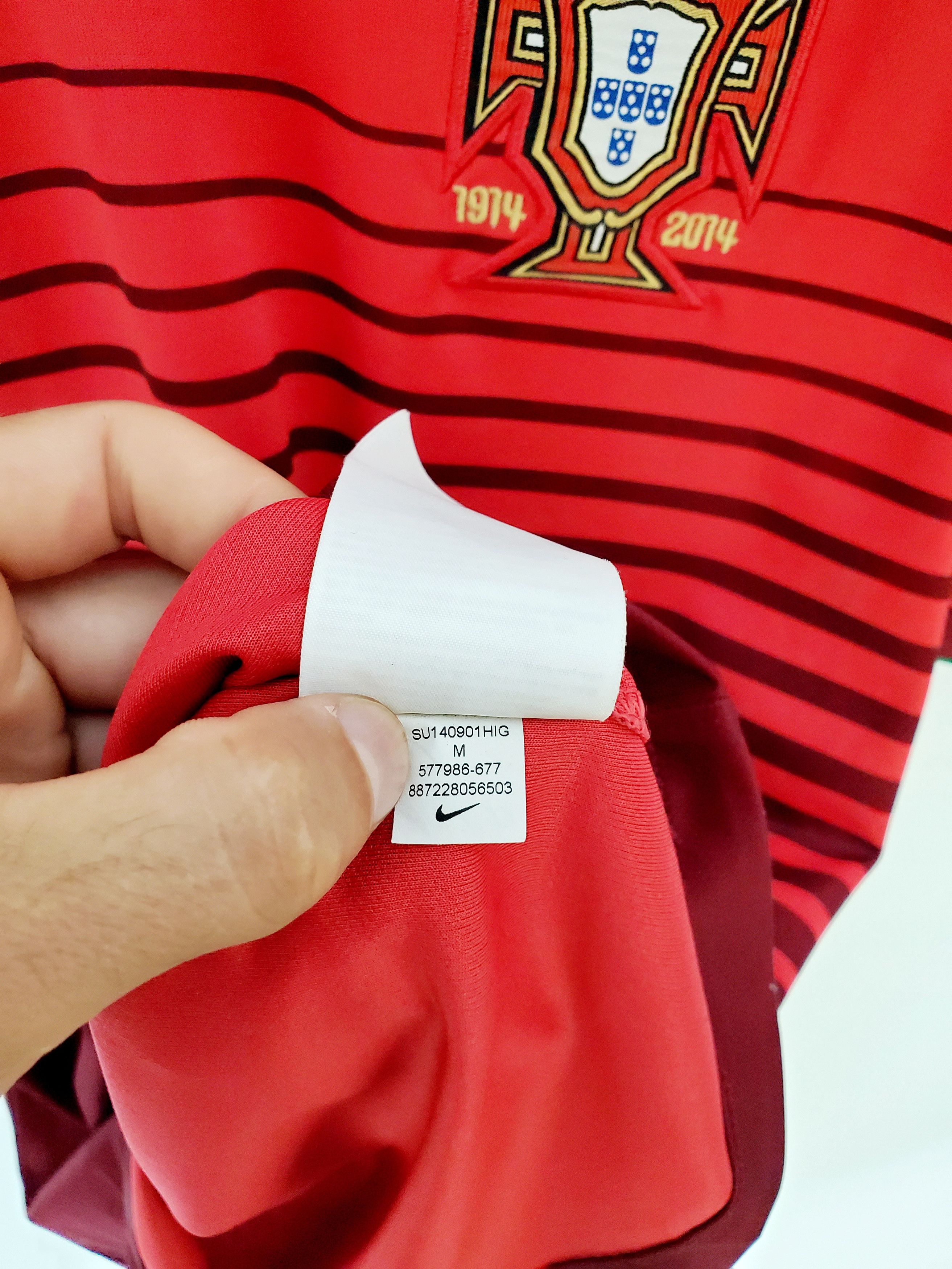 Nike × Vintage 2014-15 Portugal Home Nike soccer Jersey perfect condition M Size US M / EU 48-50 / 2 - 5 Thumbnail
