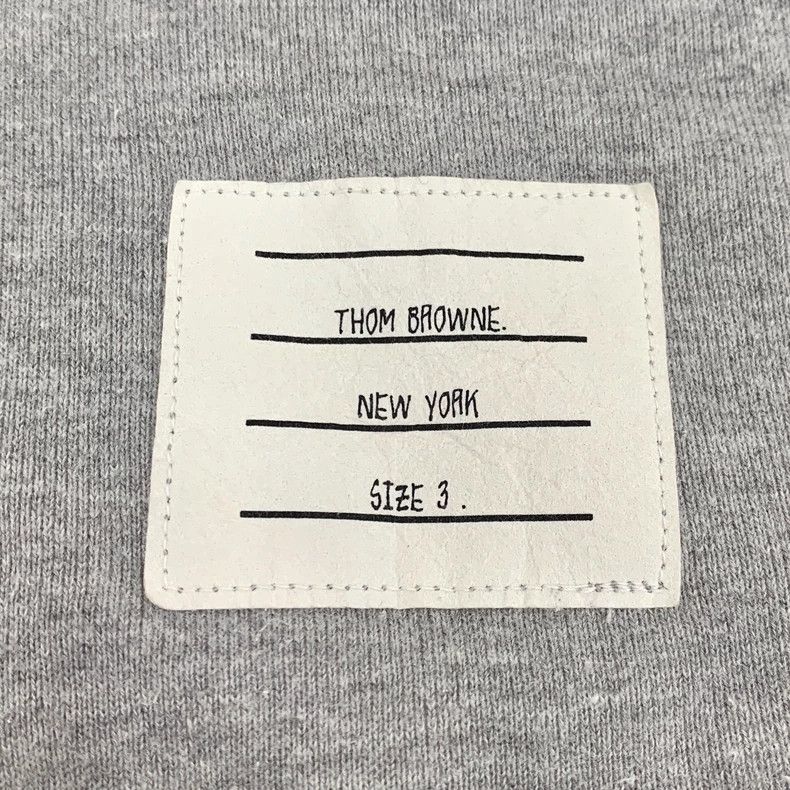 Thom Browne Thom Browne size3 Cotton round neck long sleeve hoodie Size US L / EU 52-54 / 3 - 5 Thumbnail